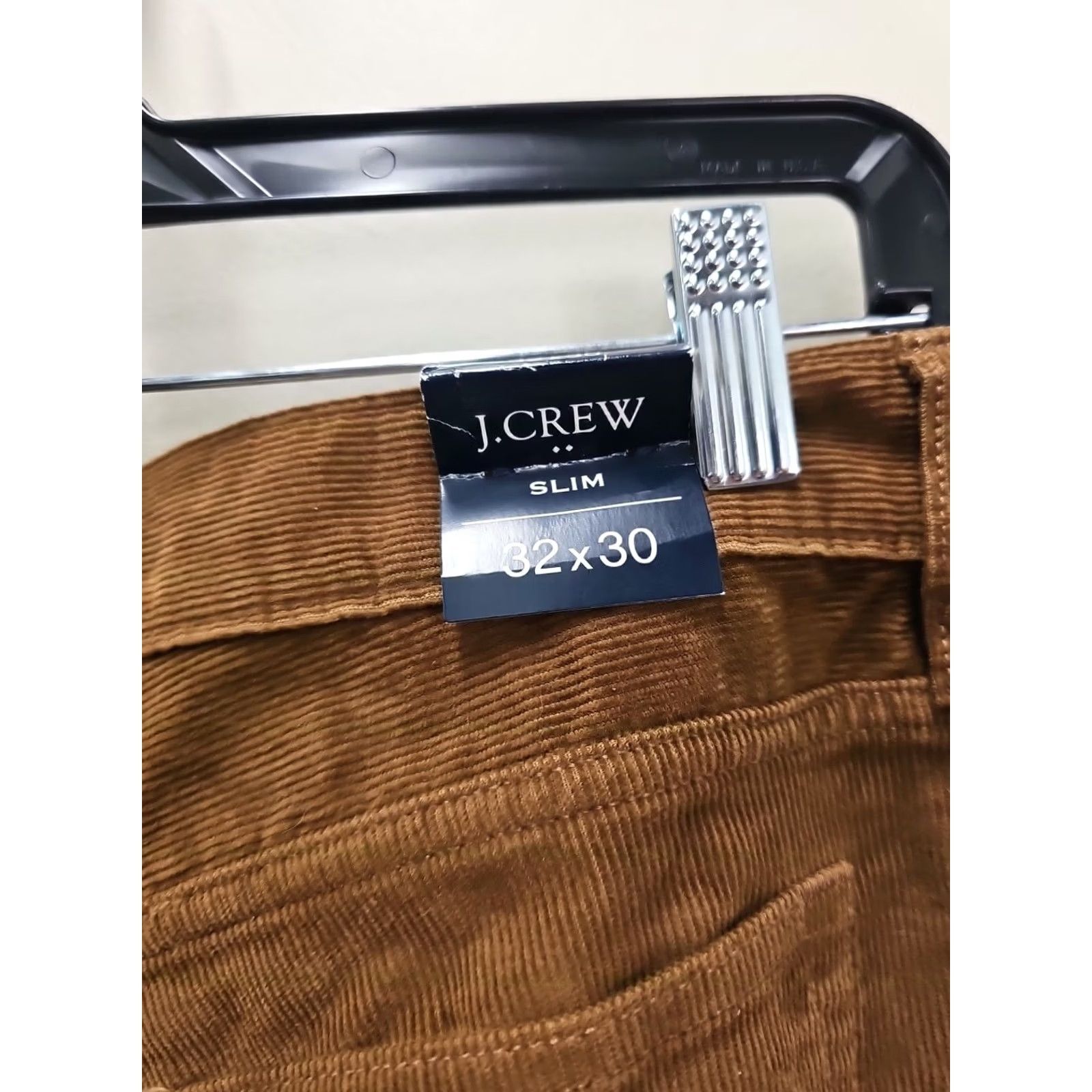 J.Crew J.Crew Slim Fit Corduroy Pants Mens 32x30 Brown Slim Classic 5-Pocket Chino Pants Size US 32 / EU 48 - 3 Thumbnail