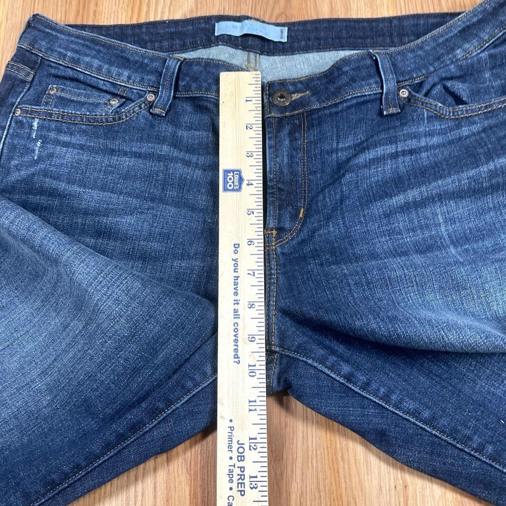 Levi's Levi's Womens 16M Bootcut Jeans Blue Wash Denim Pants Stretch Mid Rise Size 38" / US 16 / IT 52 - 7 Thumbnail