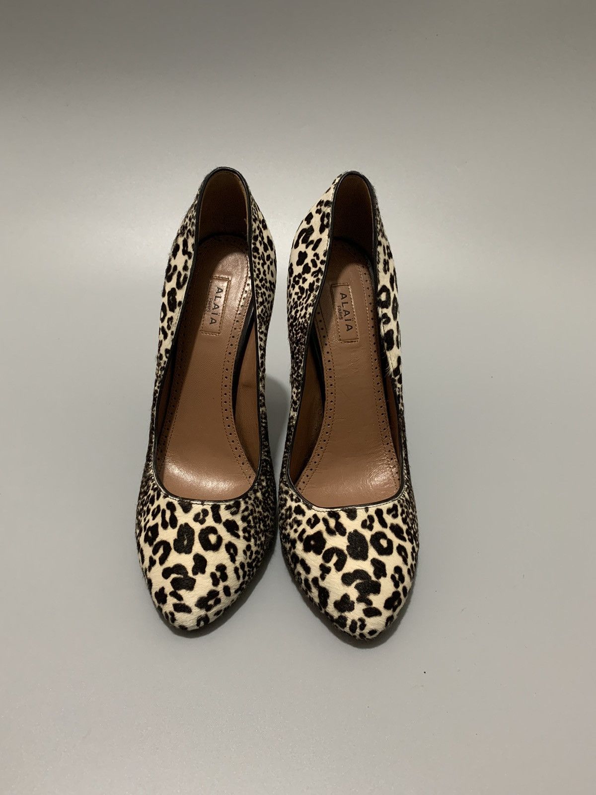 Alaia Alaia Leopard Fur Heels Size US 8 / IT 38 - 4 Thumbnail