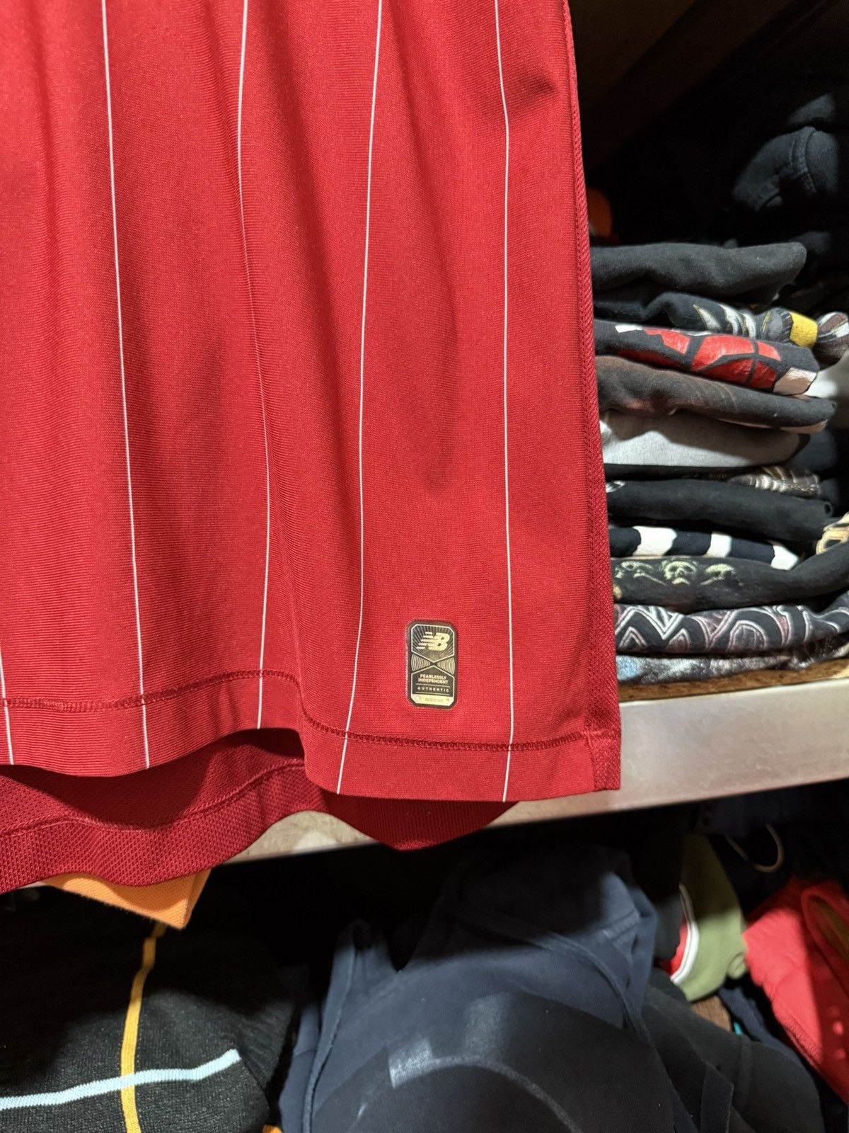 New Balance Rare New Balance FC Liverpool VIRGIL Champions League Jersey Size US XL / EU 56 / 4 - 7 Thumbnail