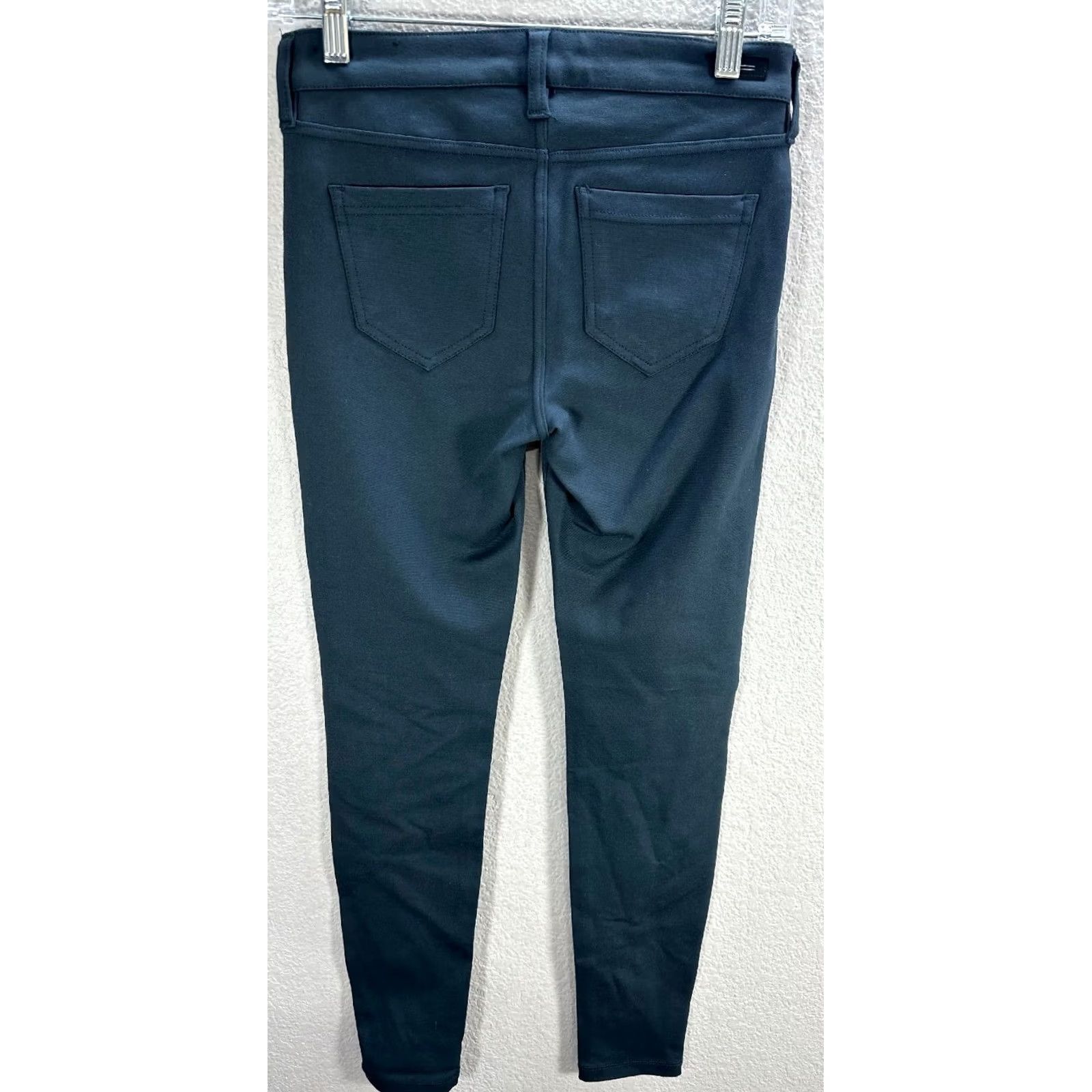 Vintage VINTAGE Liverpool Los Angeles Women's Slim Ankle Pants 0/25 Greenish Black Size 0 Slimming Womens Size 25" / US 0 / IT 36 - 4 Thumbnail