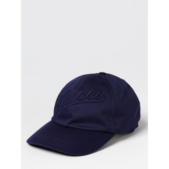 Gucci oc11z0126 Size: OS Cotton Baseball Hat / Cap In Blue Size ONE SIZE - 1 Thumbnail