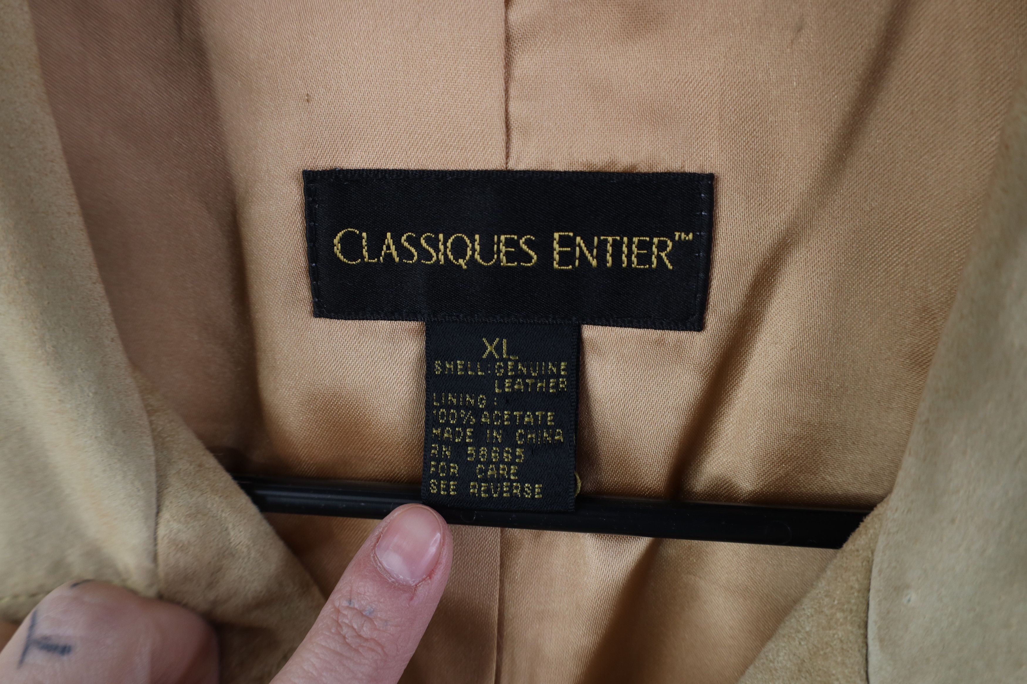 Vintage Vintage 90s Streetwear Suede Leather Shirt Jacket Jac Shirt Size XL / US 12-14 / IT 48-50 - 8 Thumbnail