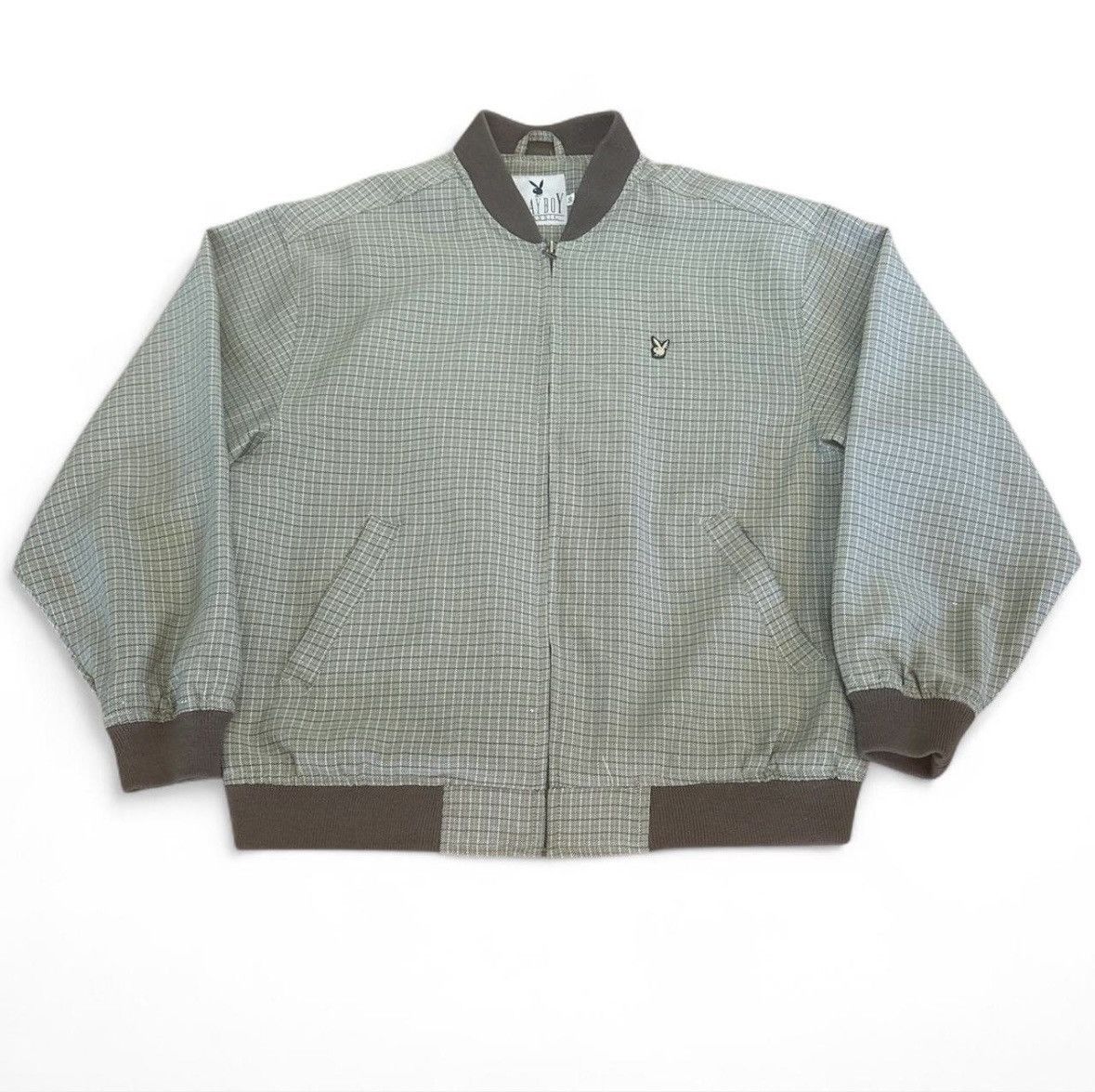 Playboy × Vintage 90s PLAYBOY JACKET Size US L / EU 52-54 / 3 - 1 Thumbnail