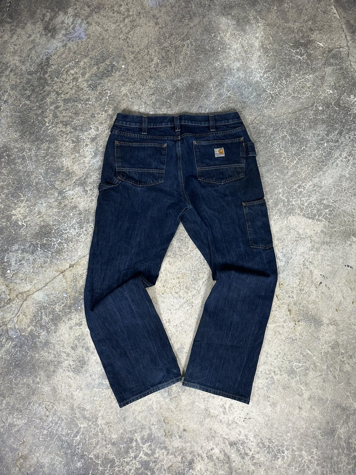 Carhartt × Vintage Vintage Carhartt Carpenter denim jeans Size US 33 - 1 Thumbnail