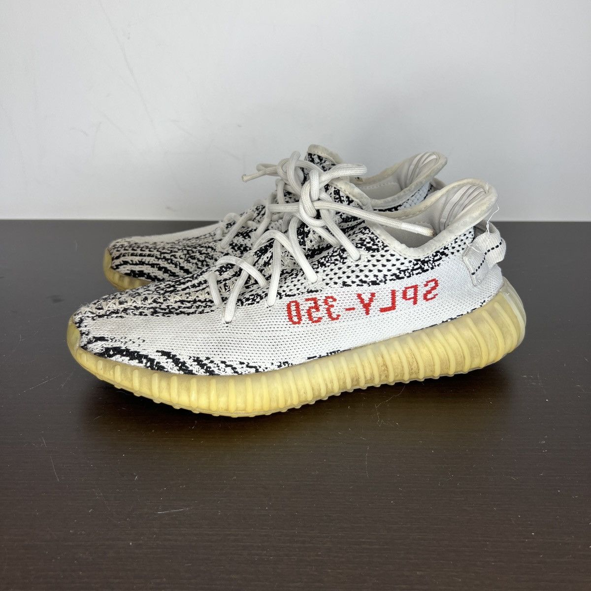 Adidas × Kanye West Adidas Yeezy 350 v2 Zebra shoes Size US 7 / EU 40 - 1 Thumbnail