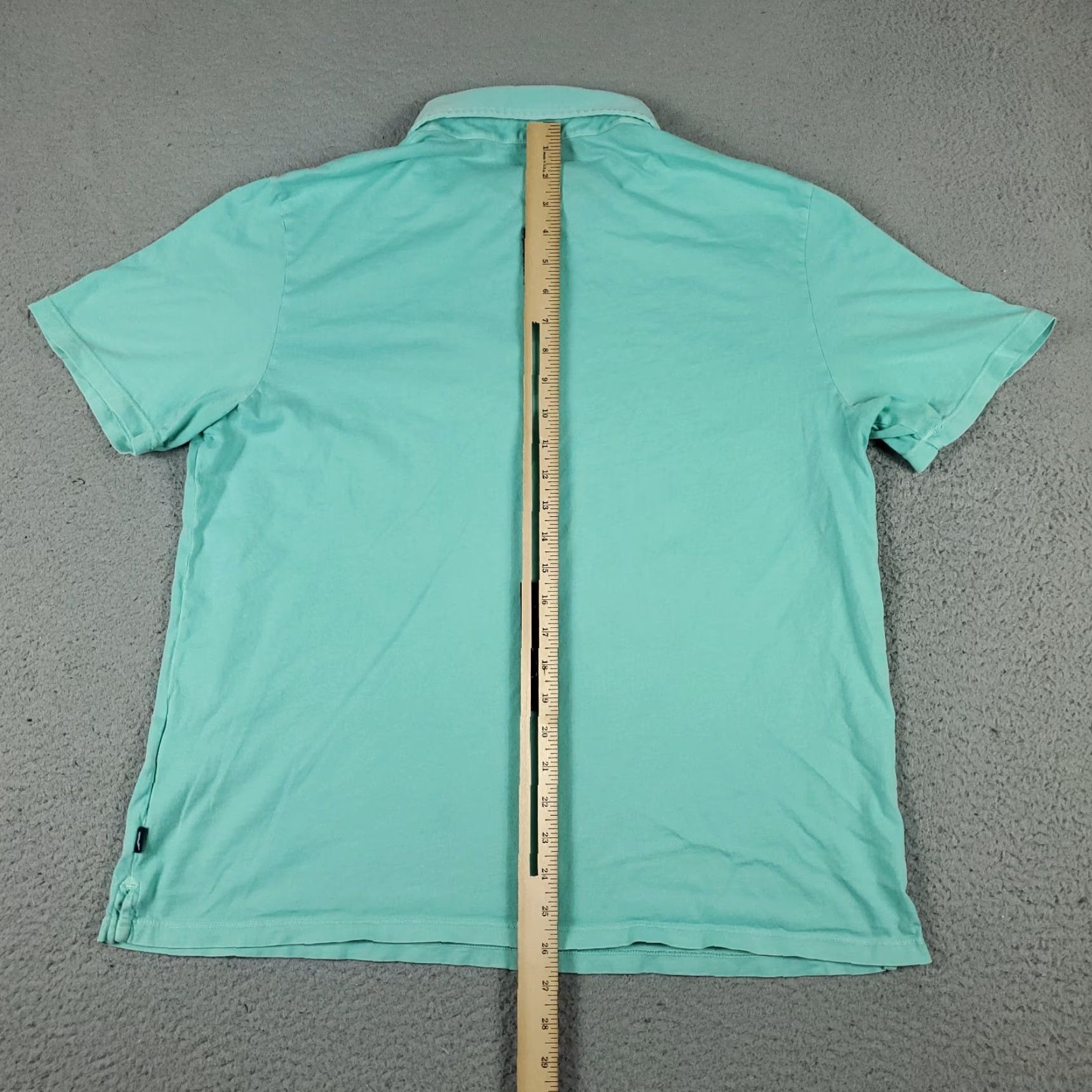 Vineyard Vines Vineyard Vines Shirt Mens Large Turquoise Pocket Polo Size US L / EU 52-54 / 3 - 4 Thumbnail