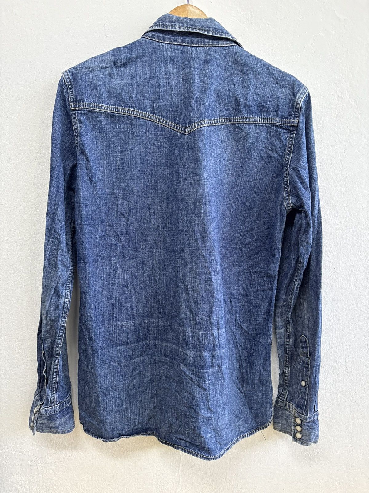 Remi Relief REMI RELIEF Denim Shirt Western Japan Made Size US S / EU 44-46 / 1 - 8 Thumbnail