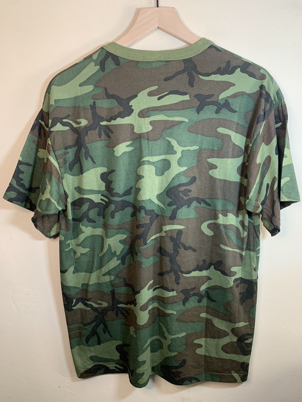 Vintage RARE* Vintage 70’s Camo Camoflage Single Stitch Pocket Shirt Size US XL / EU 56 / 4 - 2 Thumbnail