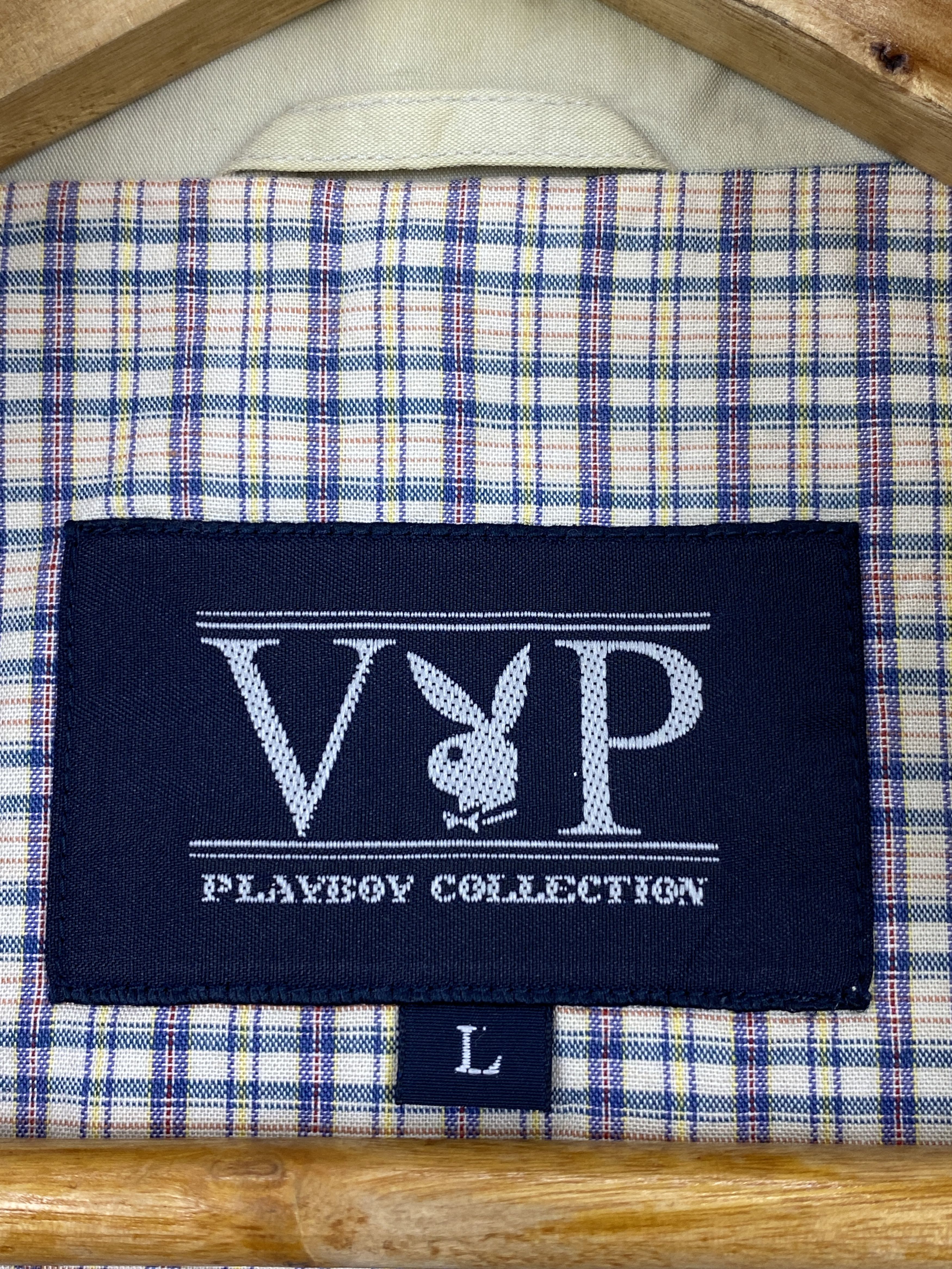 Playboy × Vintage Vintage Playboy VIP Zipper Multi Pocket Vest JA0106 Size US L / EU 52-54 / 3 - 5 Thumbnail
