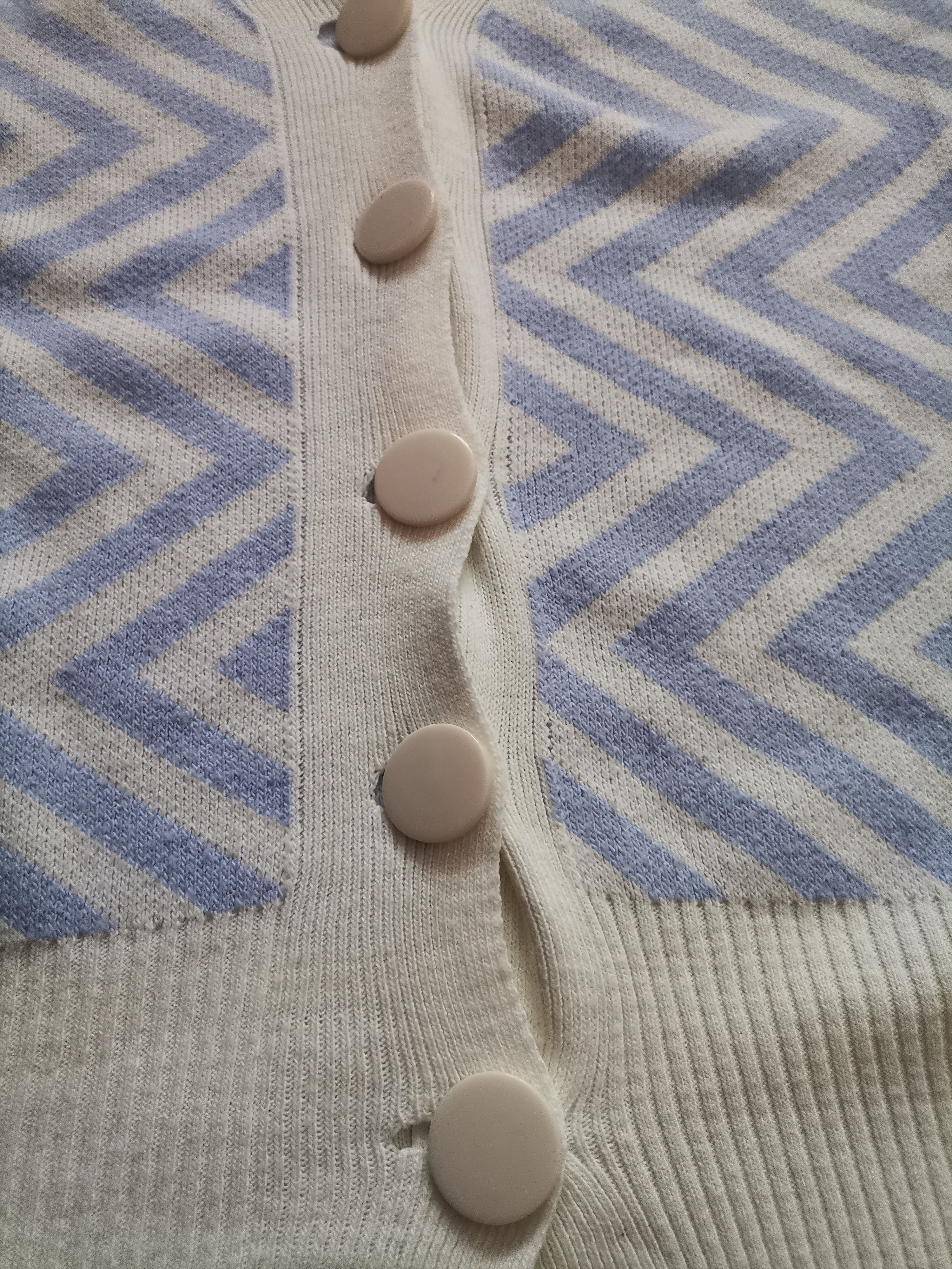 Japanese Brand Vintage Women's Cardigan Size L / US 10 / IT 46 - 2 Thumbnail