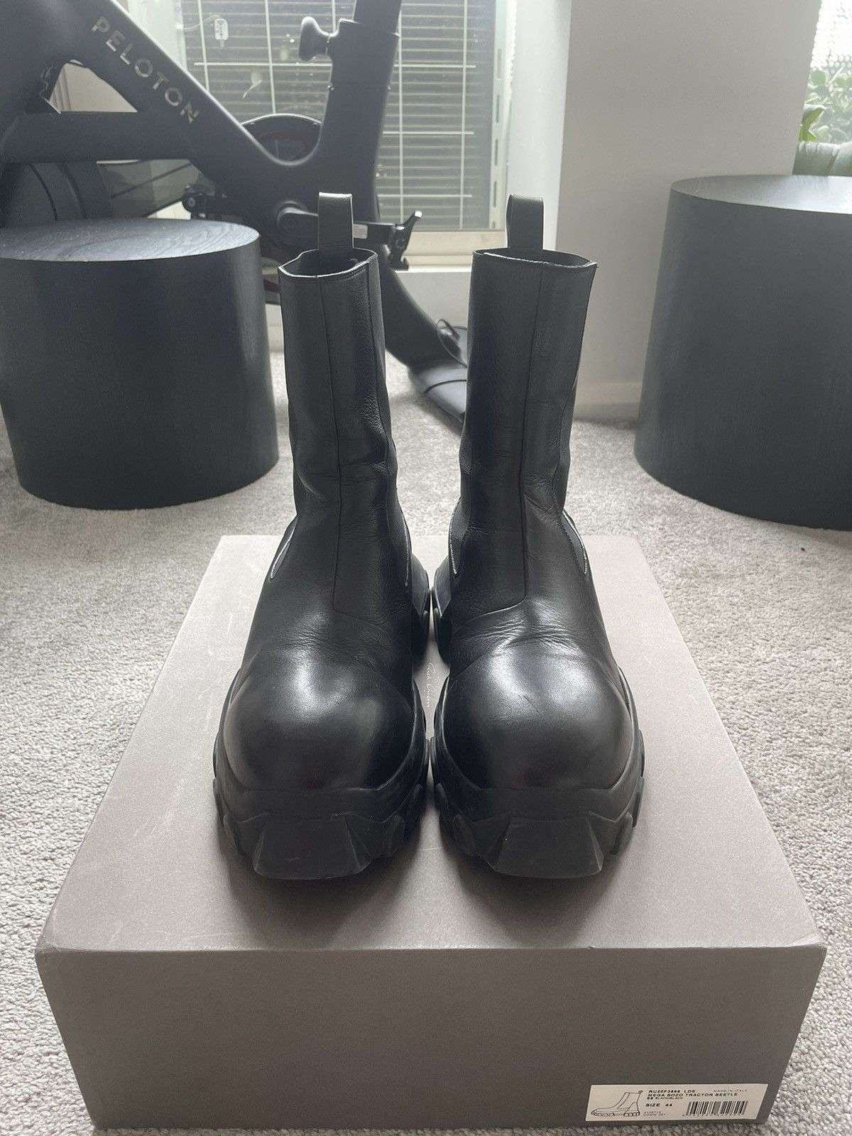 Rick Owens Rick Owen Mainline Mega Beatle Bozo Boots Size 44 Size US 11 / EU 44 - 2 Thumbnail