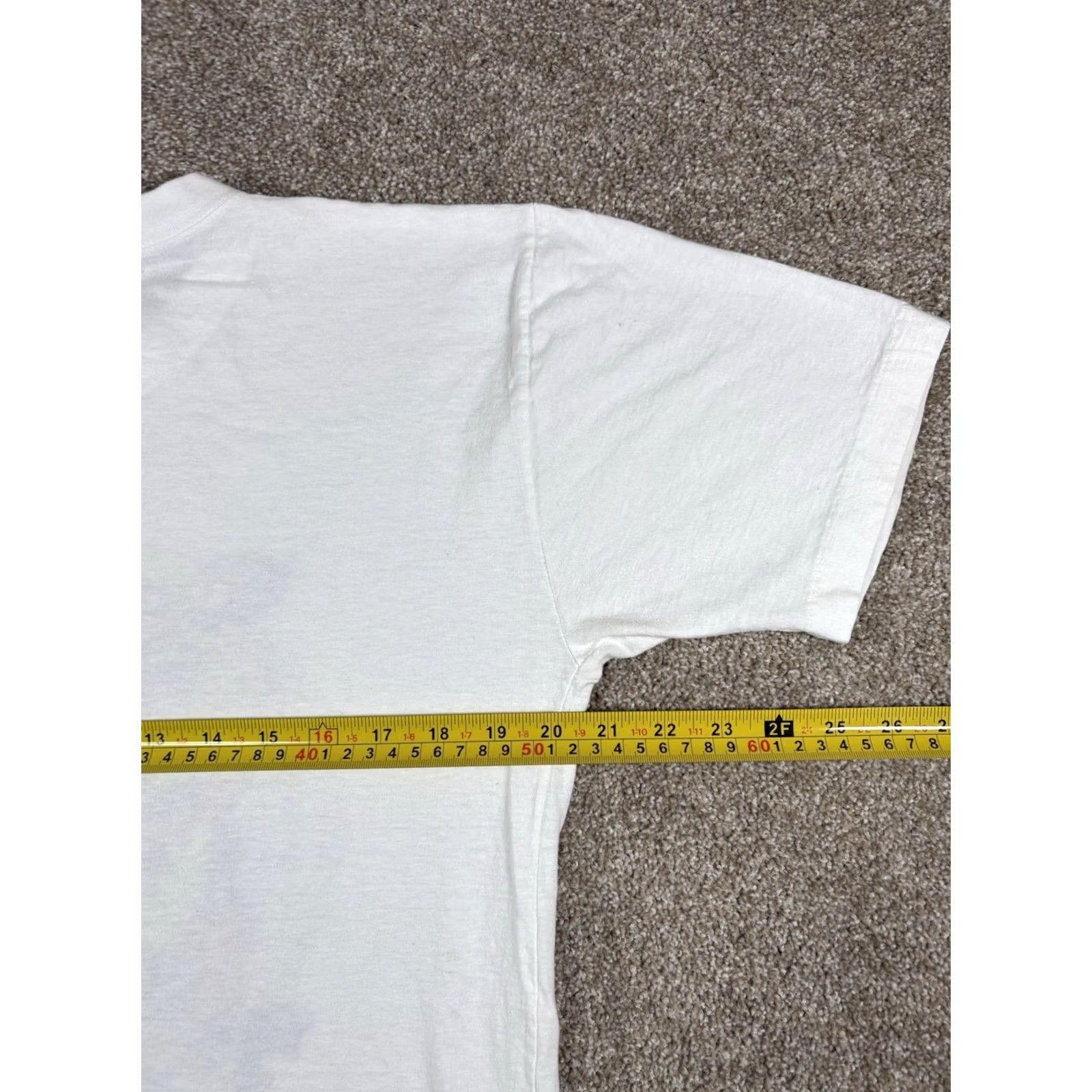 Vintage VINTAGE 90s Chinese Dragon T-Shirt Hong Kong Single Stitch AOP Tee Size XL White Womens Short Sleeve Crew Neck Cotton Tiaozhan Size XL / US 12-14 / IT 48-50 - 7 Thumbnail