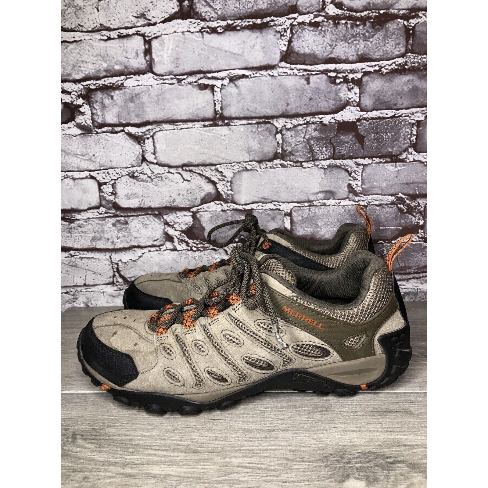 Merrell Merrell Crosslander 2 Boulder Apricot Beige Orange Lace Hiki Size US 12 / EU 45 - 6 Thumbnail