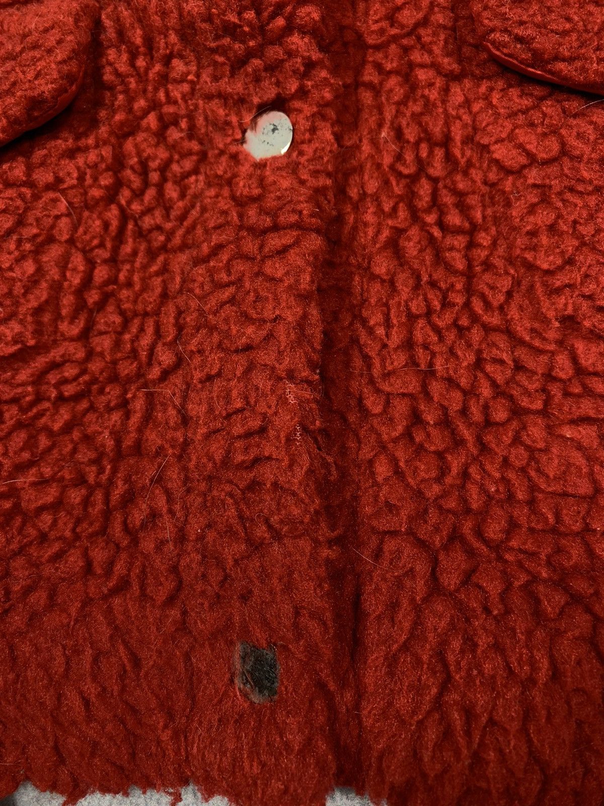 Japanese Brand × Vintage Vintage Y2K deep pile Teddy cropped jacket Japanese Size M / US 6-8 / IT 42-44 - 9 Thumbnail