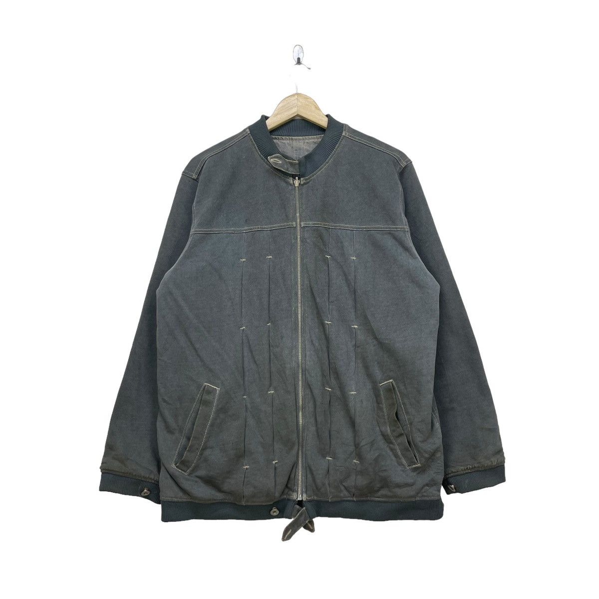 45rpm × Japanese Brand 💥Vintage Japanese Brand Nocbit Reversible Pleated Jacket Size US M / EU 48-50 / 2 - 4 Thumbnail