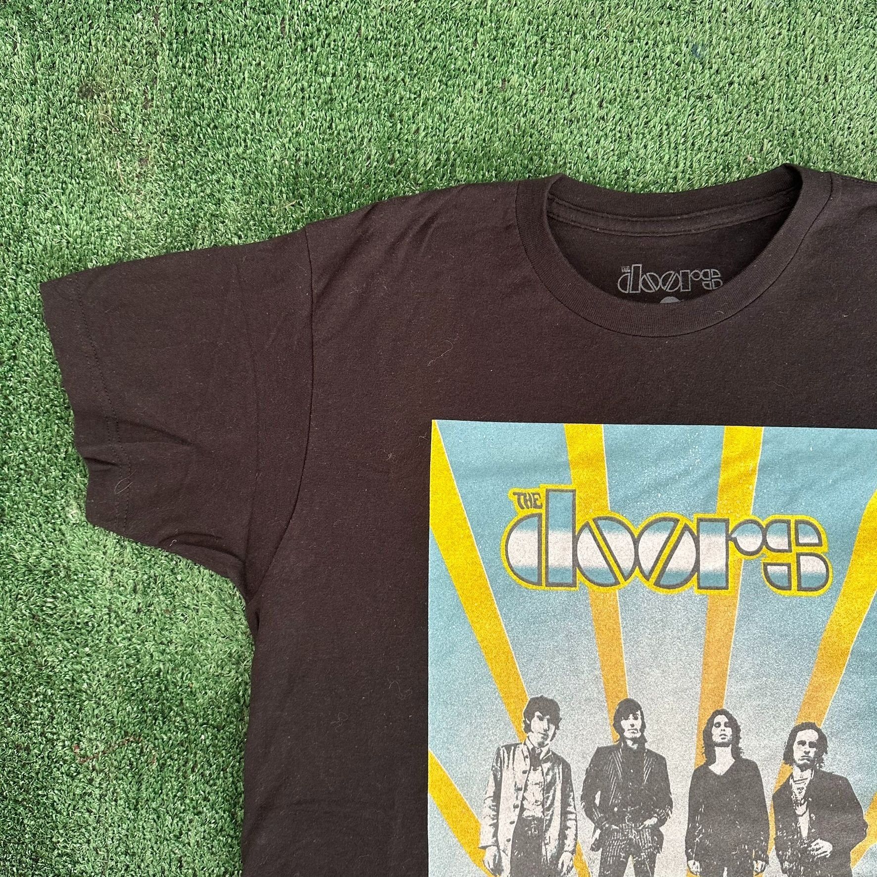Band Tees Vintage Y2K The Doors T-Shirt Psychedelic Rock Band Tee Size US M / EU 48-50 / 2 - 3 Thumbnail