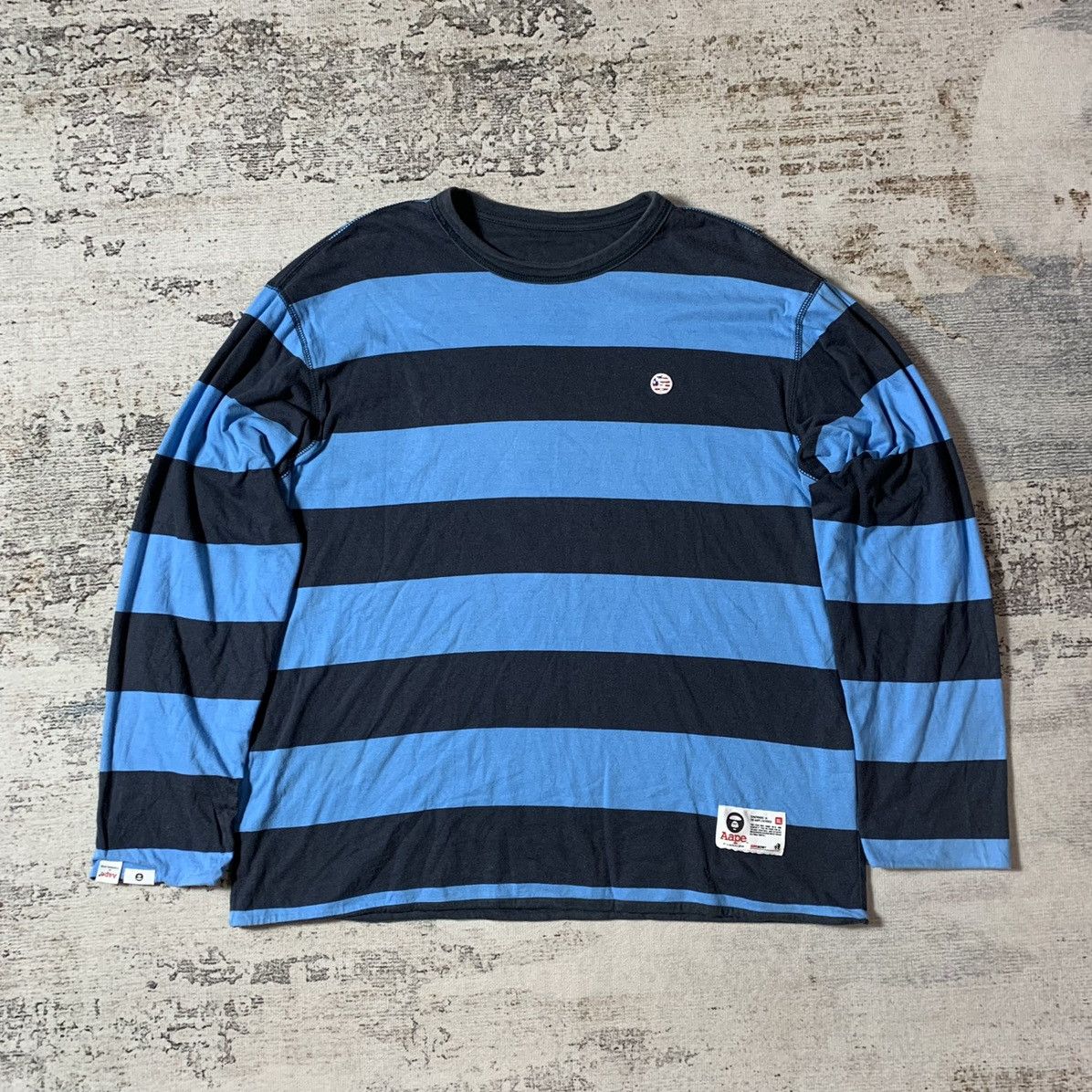Aape Aape by A Bathing Ape Reversible Long Sleeve Tee Size US L / EU 52-54 / 3 - 1 Thumbnail