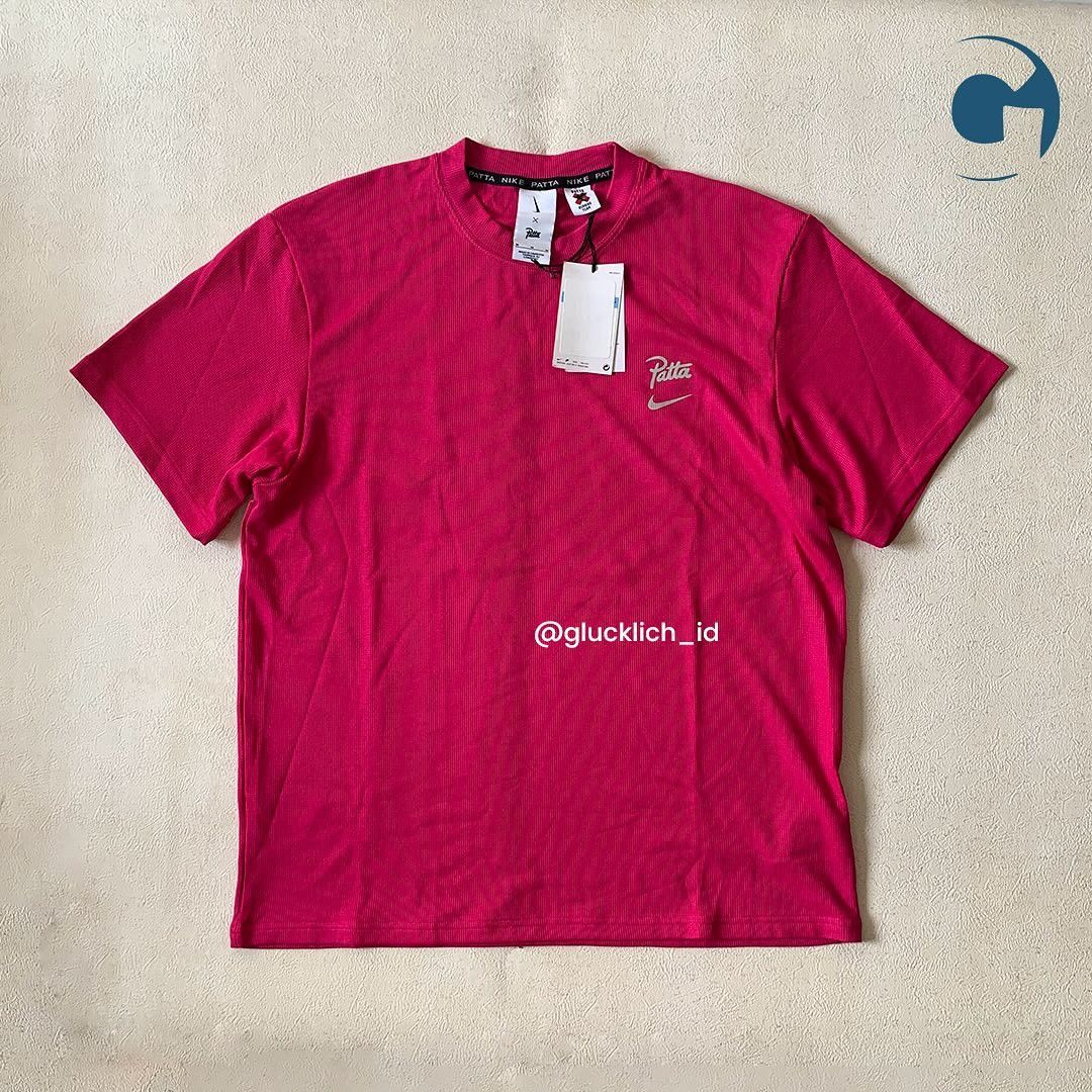 Nike × Patta Nike, x Patta Running Team Tee (Fireberry) Size US XS / EU 42 / 0 - 5 Thumbnail