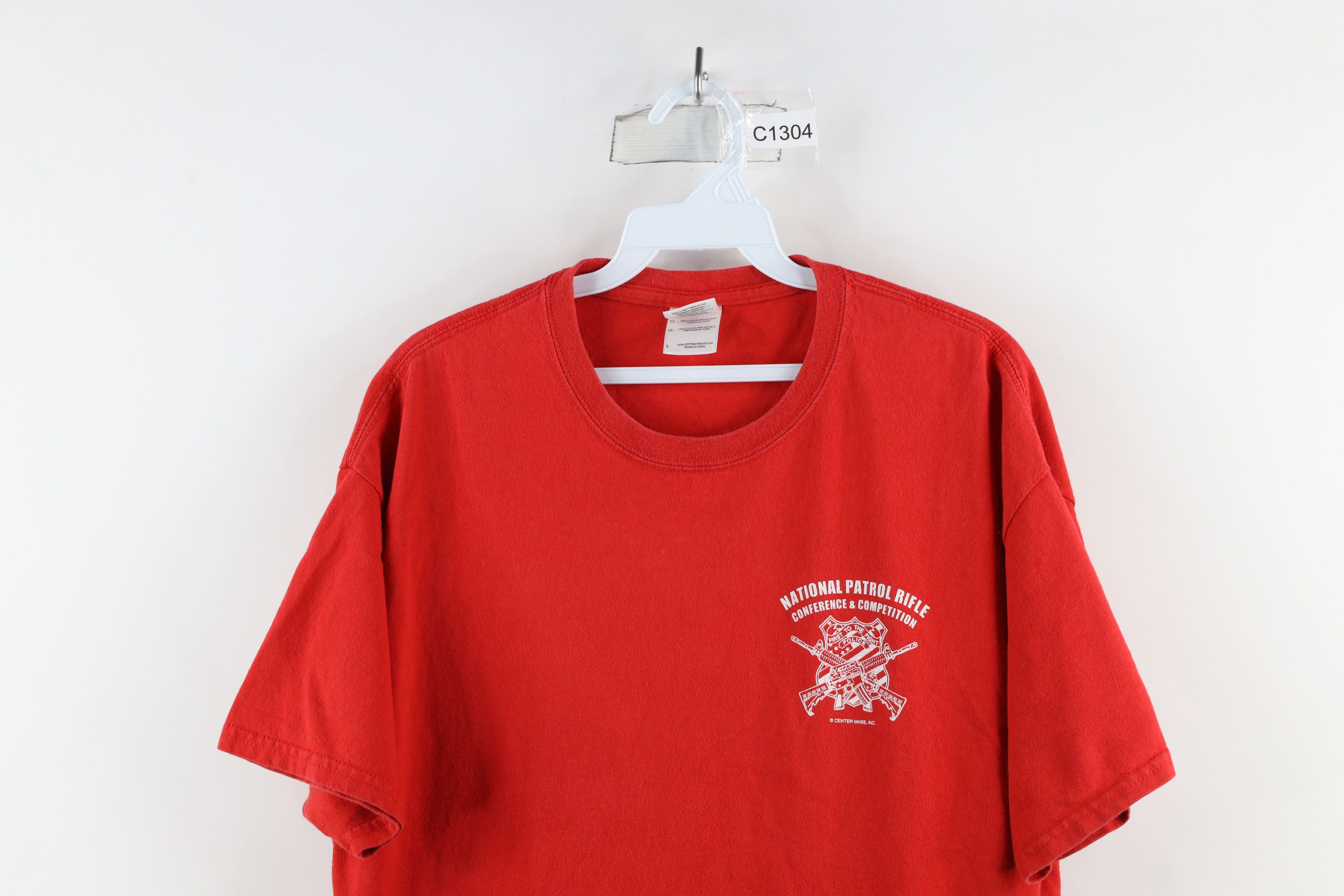 Vintage Vintage Out National Patrol Rifle Competition T-Shirt Red Size US L / EU 52-54 / 3 - 2 Thumbnail