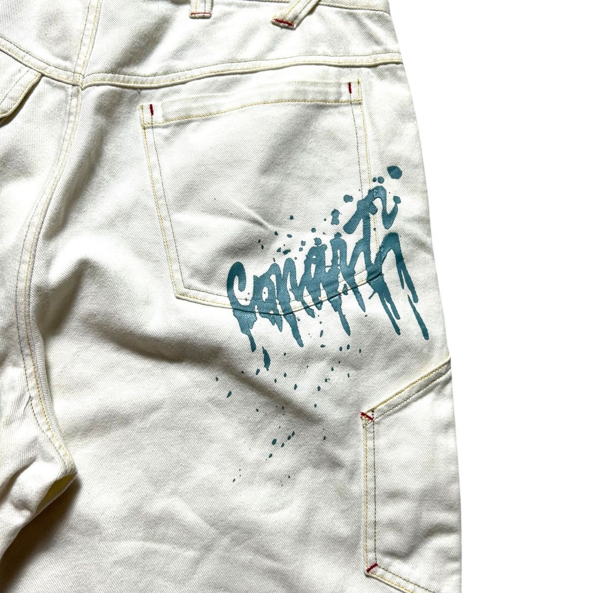 Vintage Vintage Conart Logo Baggy Denim Pants Size US 34 / EU 50 - 4 Thumbnail
