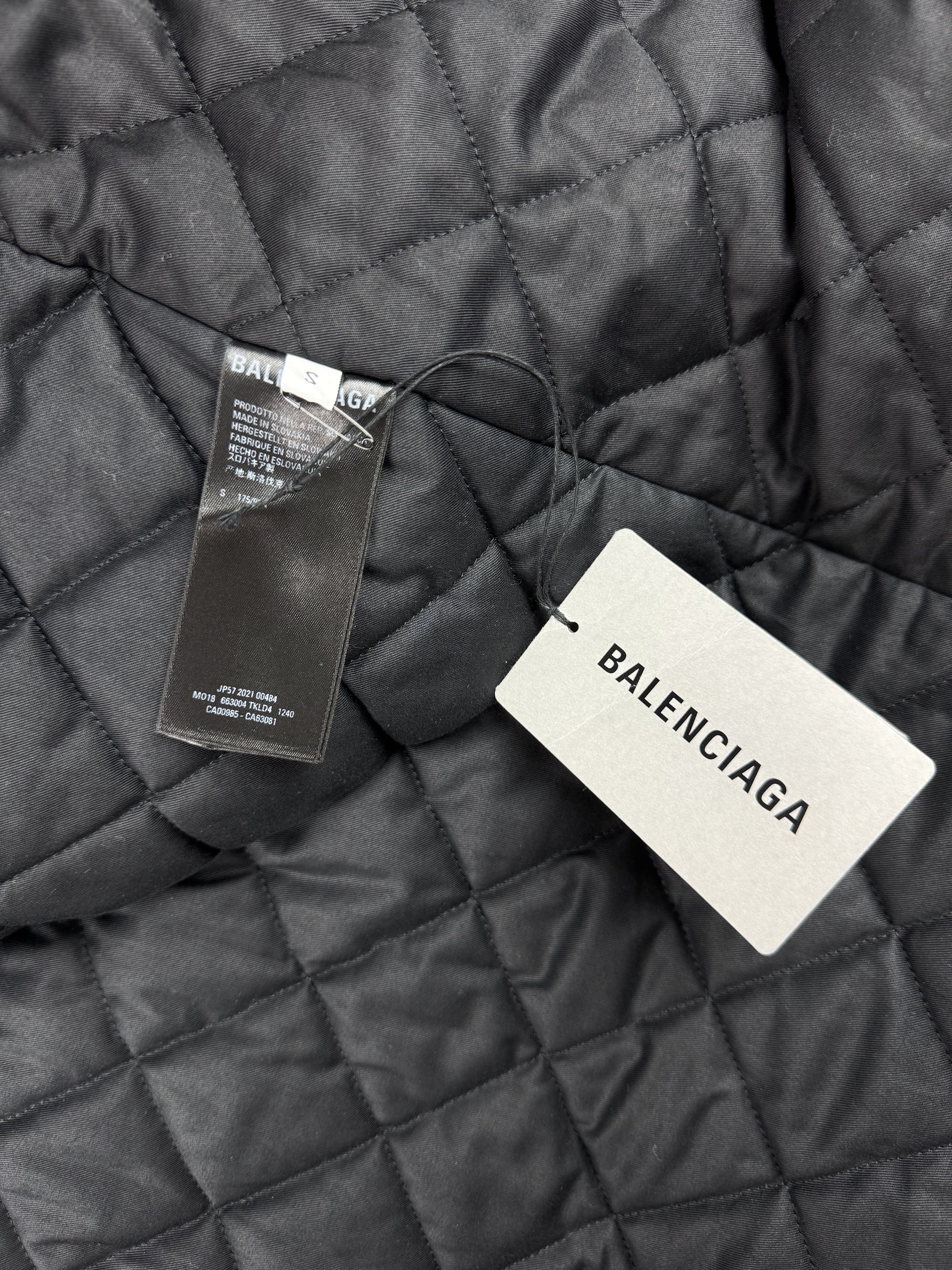 Balenciaga BALENCIAGA Off Shoulder Military Camo Parka Size US S / EU 44-46 / 1 - 12 Thumbnail