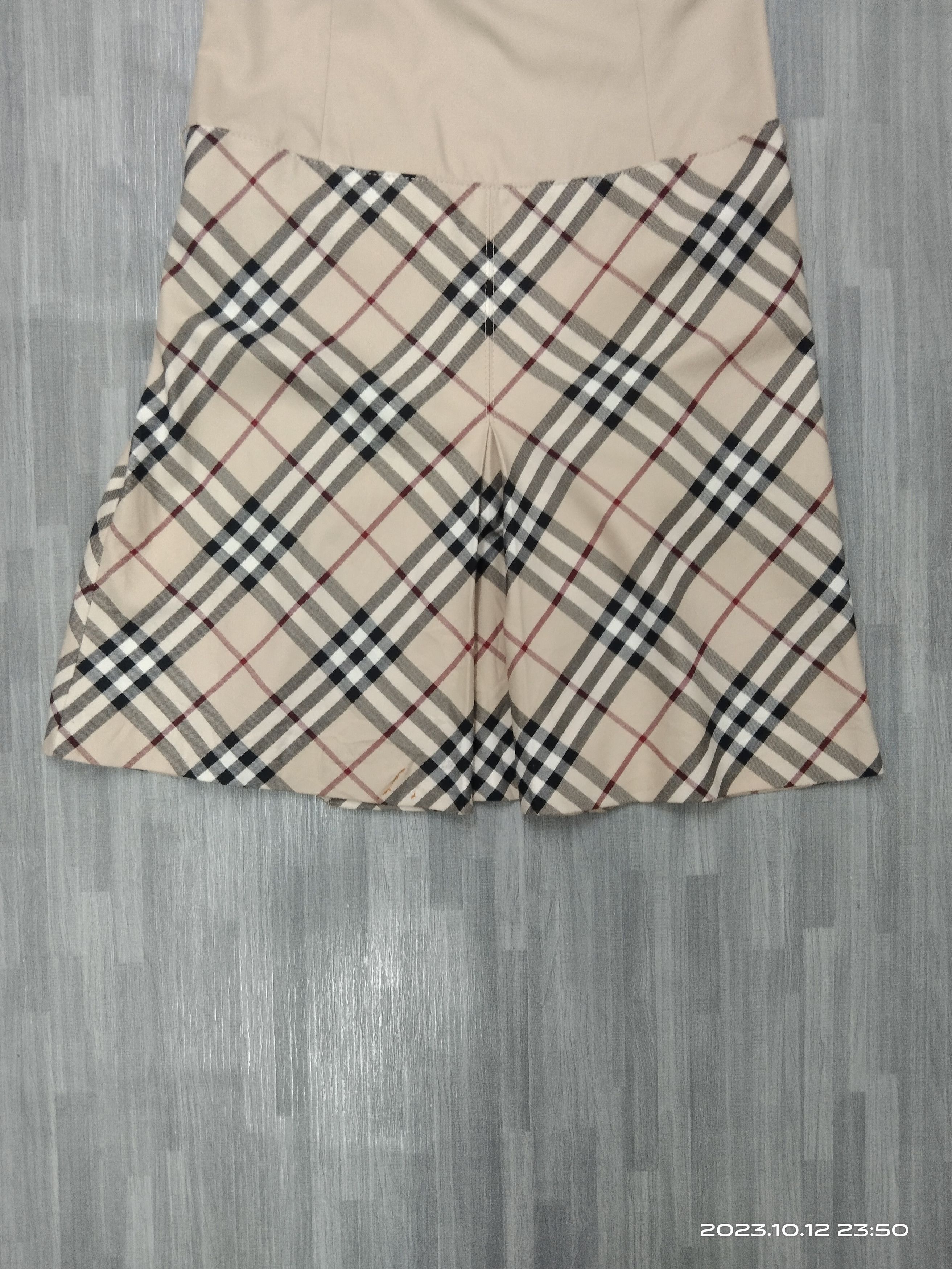 Burberry OG GRAILS🔥BURBERRY NOVA CHECK DRESS Size XS / US 0-2 / IT 36-38 - 4 Thumbnail