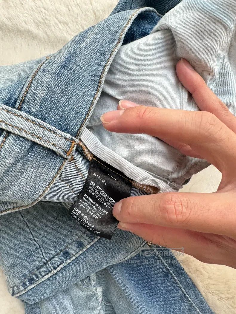 Amiri Amiri Size 32 Coconut sunset destroys jeans. Size US 32 / EU 48 - 4 Thumbnail