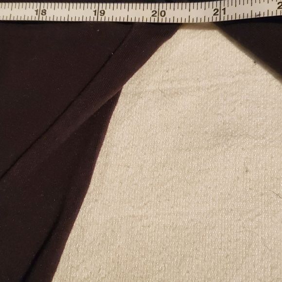 Athleta Athleta Black Round Neck Long Sleeve Sz. M Dress Size M / US 6-8 / IT 42-44 - 7 Thumbnail