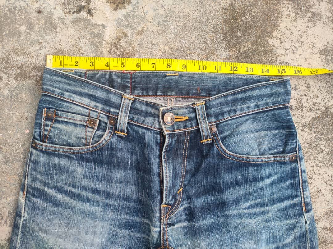 Edwin VINTAGE EDWIN JAPAN FADED RIPPED JEANS DENIM PANTS Size US 31 - 7 Thumbnail