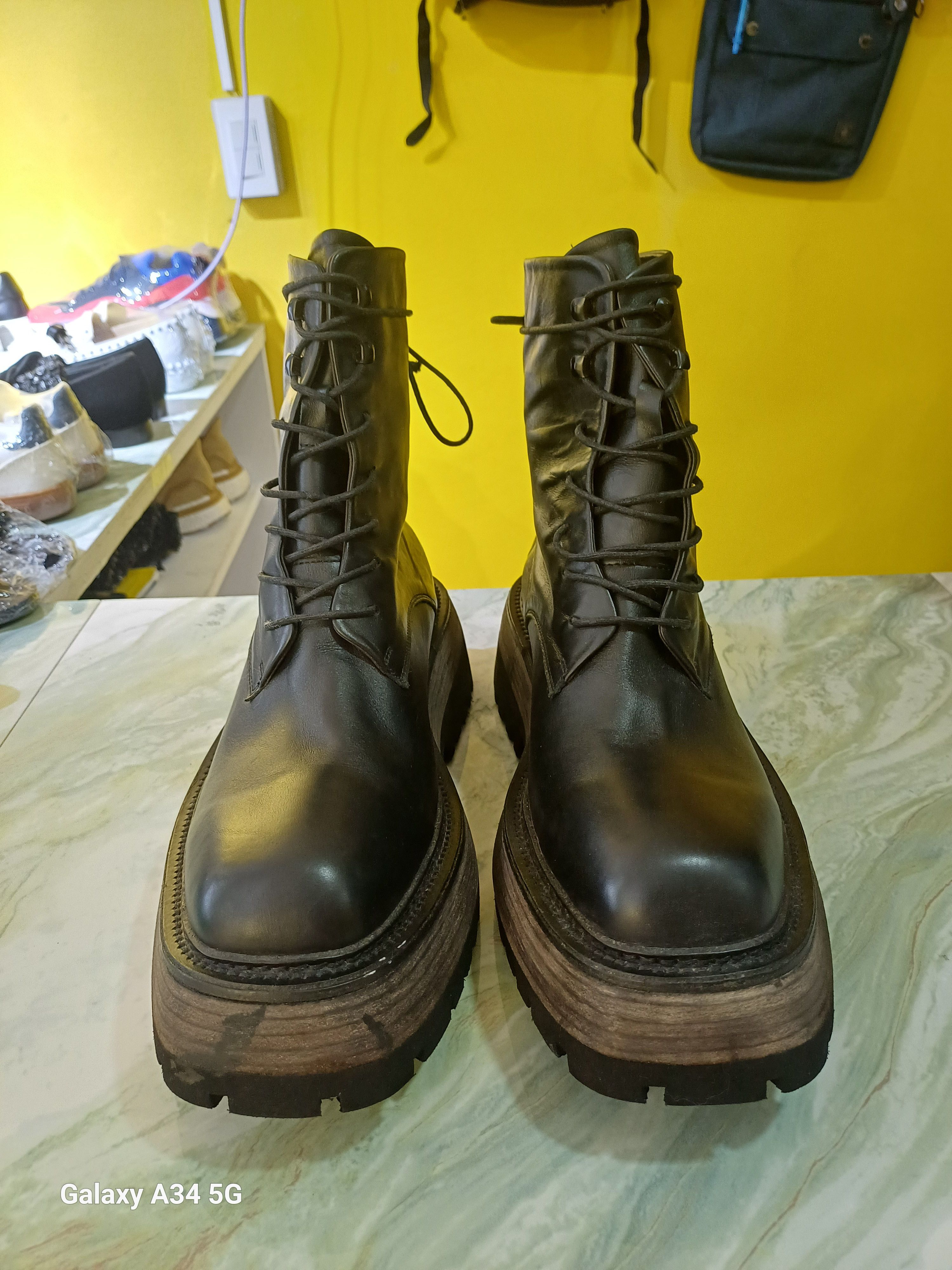 Marsell Marsèll Black Quadrarmato Boots Size US 11 / EU 44 - 15 Thumbnail