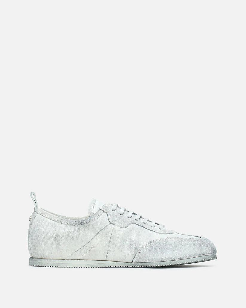 Ann Demeulemeester o1s1v1r1oon0825 Soft Low Top Boxing Sneaker in Light Grey Size US 10.5 / EU 43-44 - 1 Thumbnail