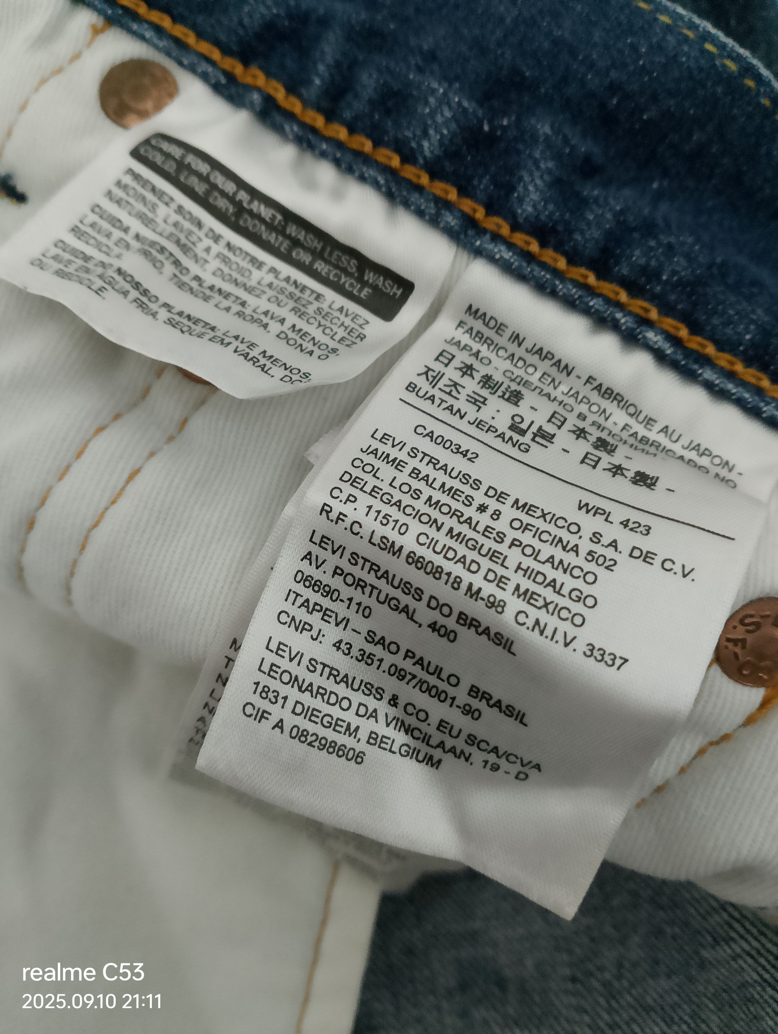 Levi's Jeans selvedge Levi's 511 original Size US 28 / EU 44 - 6 Thumbnail