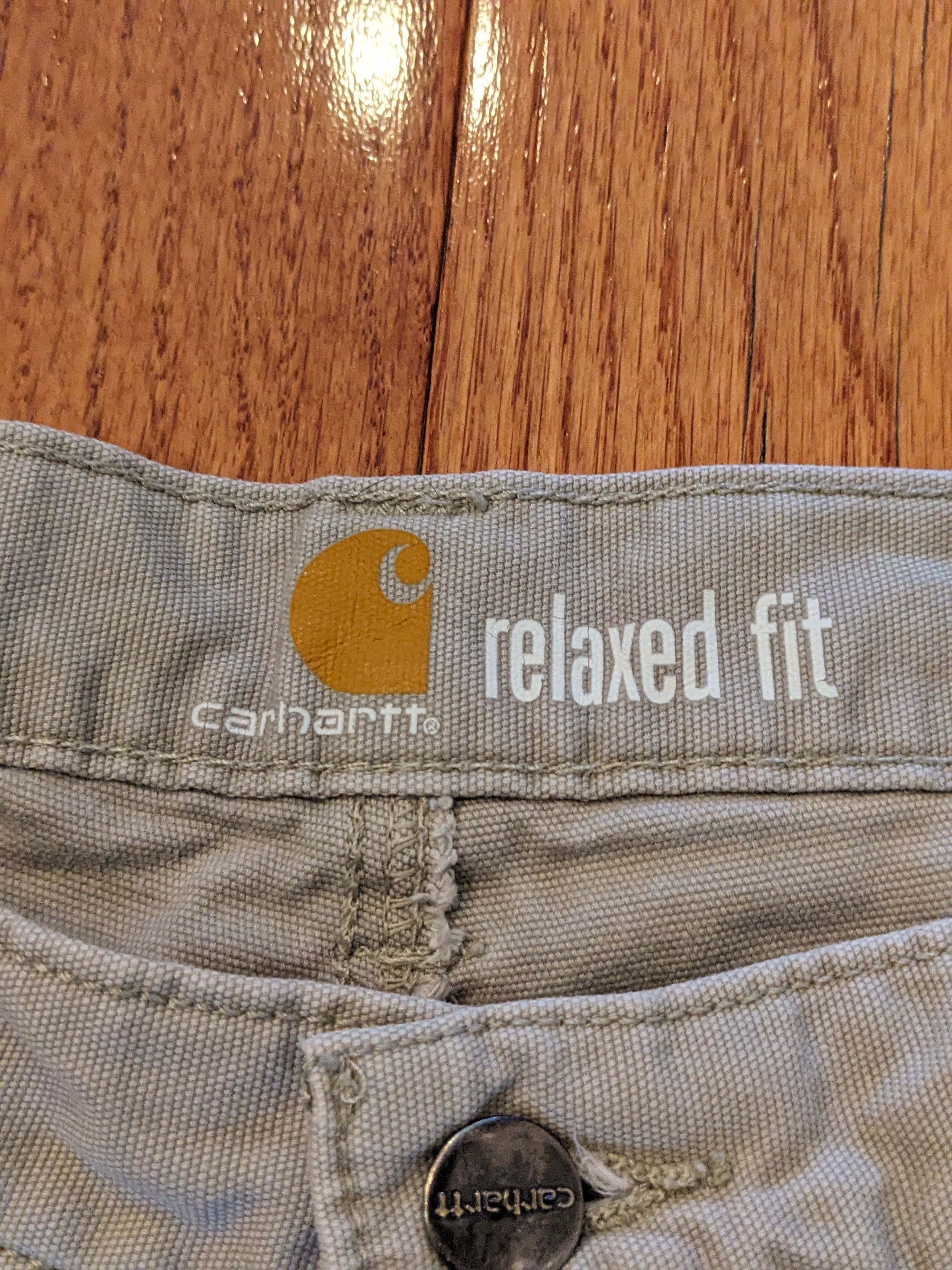 Carhartt Vintage Carhartt 102514-232 Size 38 Relaxed Fit Tan Shorts Size US 38 / EU 54 - 4 Thumbnail