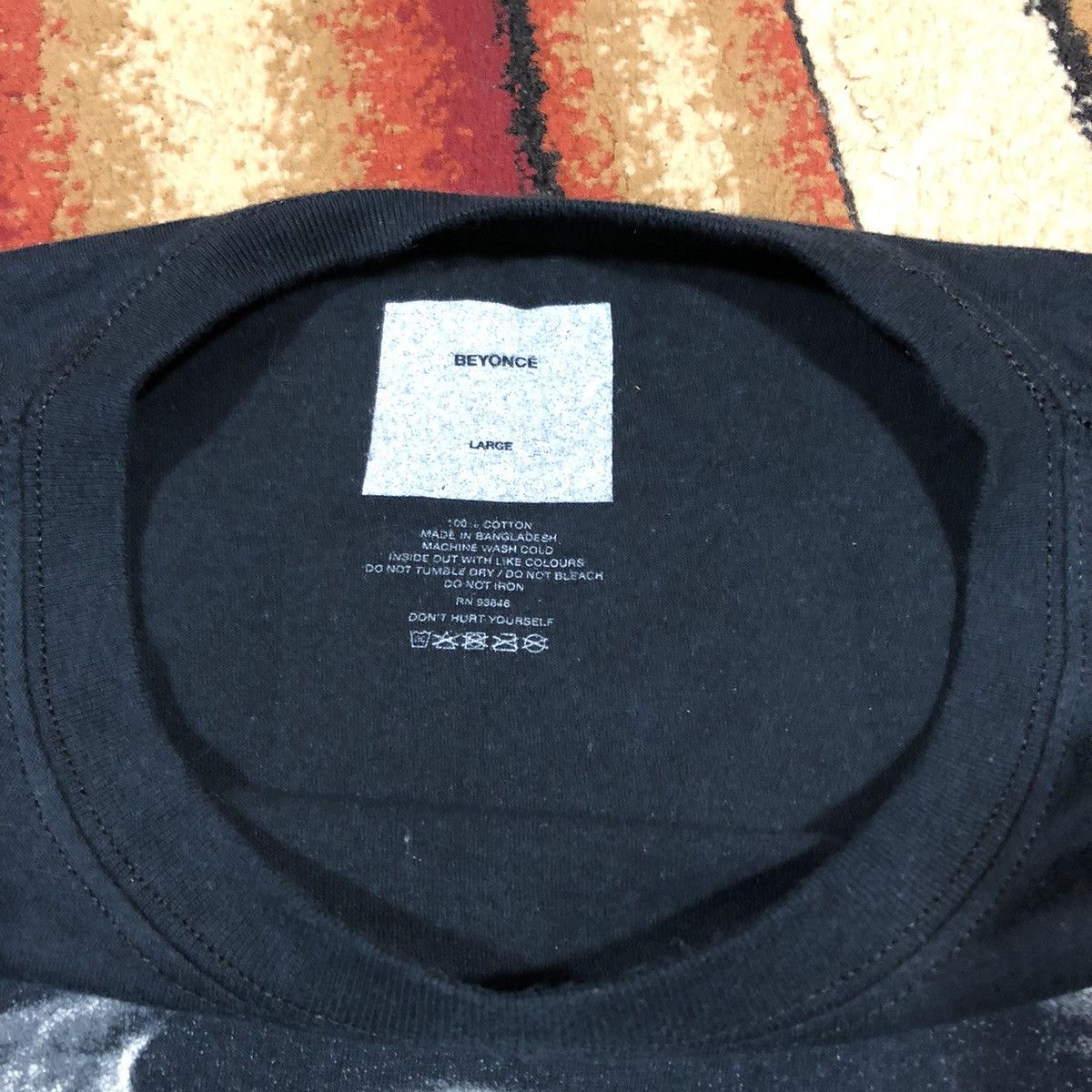 Band Tees Vintage 2016 Beyonce Overprint Tour T Shirt Size US L / EU 52-54 / 3 - 5 Thumbnail