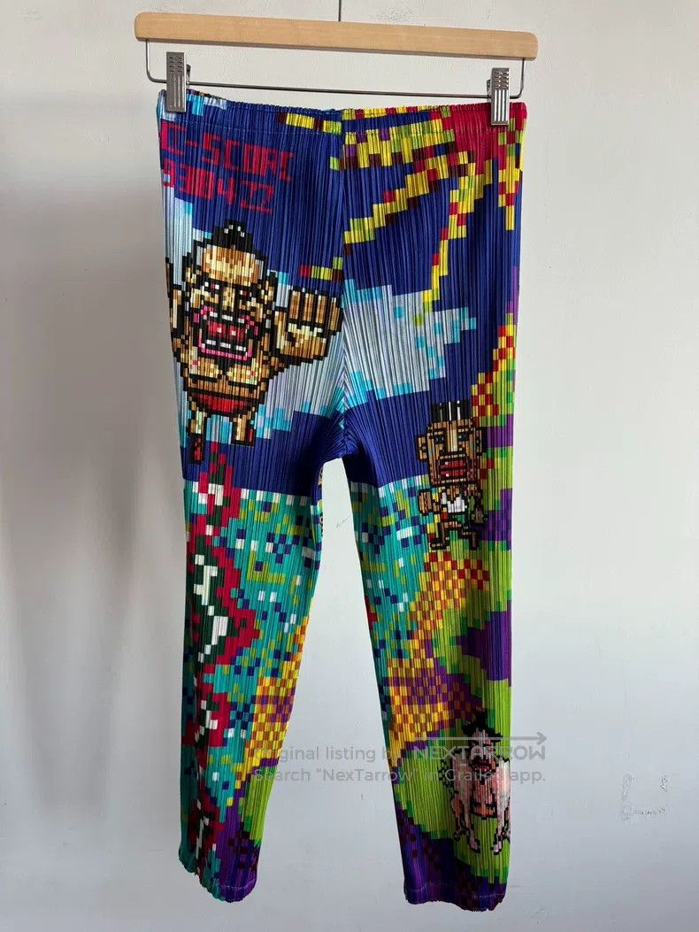 Issey Miyake Issey Miyake size:5 Color - Block Pants Size 23" - 2 Thumbnail