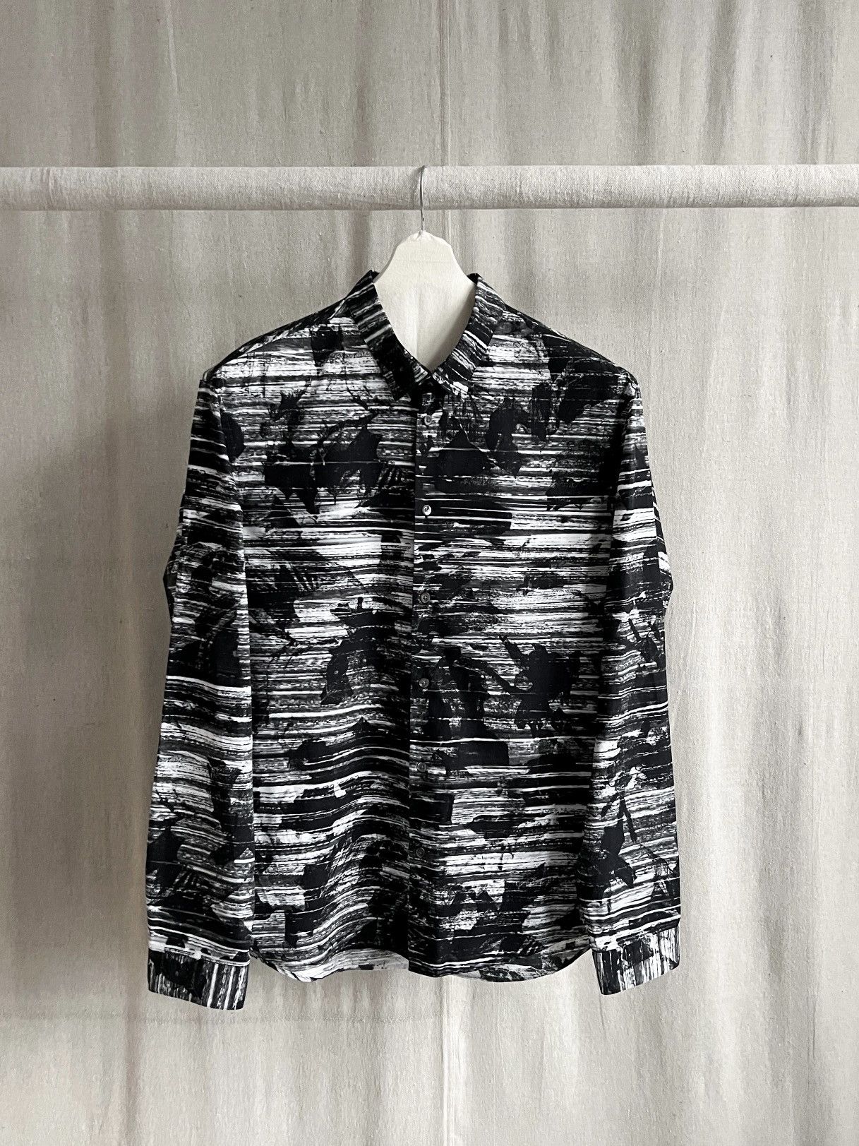 McQ Alexander McQueen Alexander McQueen McQ Printed Button Up Shirt Size US L / EU 52-54 / 3 - 1 Thumbnail