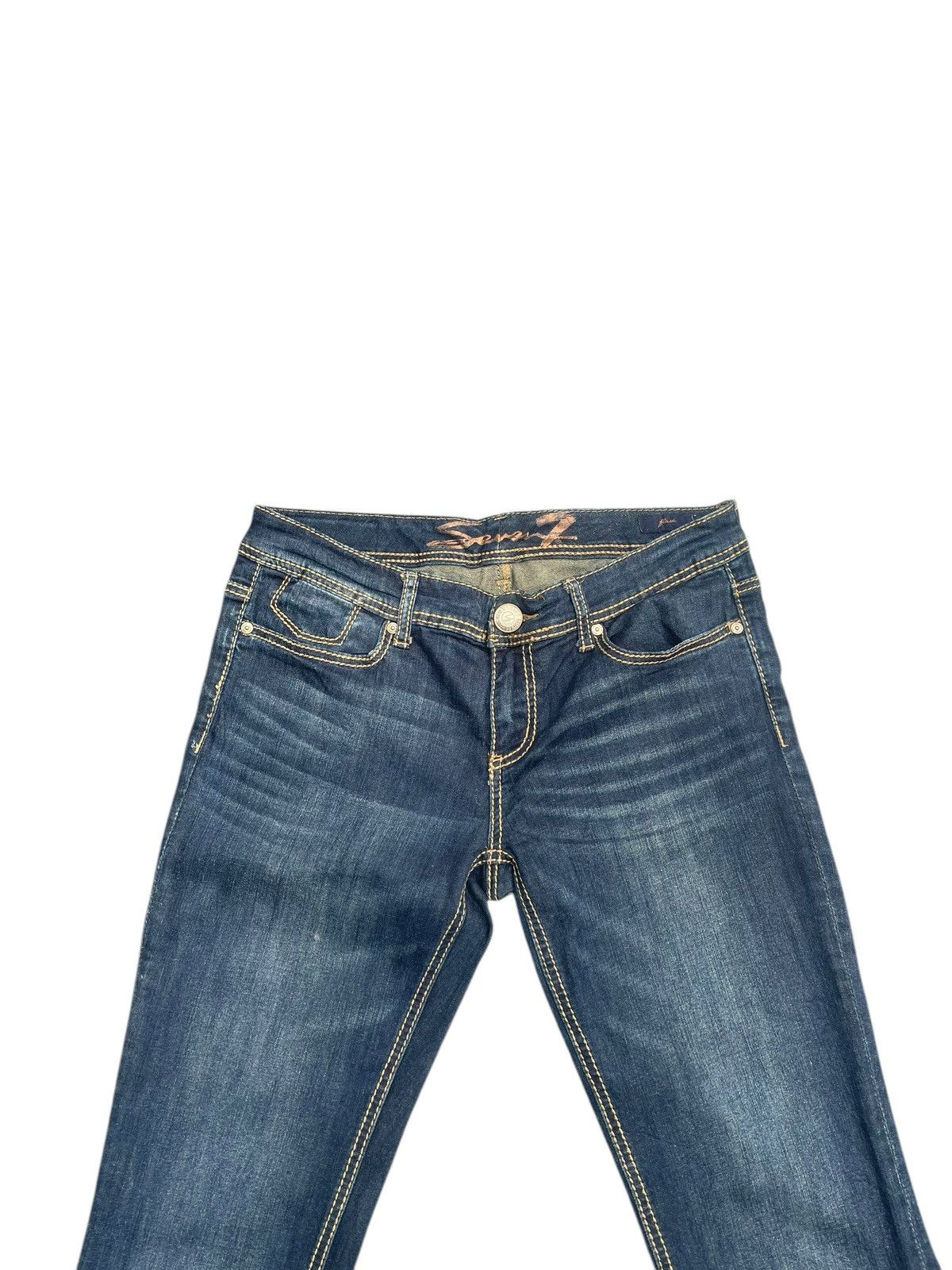 Designer × Seven 7 Seven 7 Flare Denim Size 33" - 3 Thumbnail