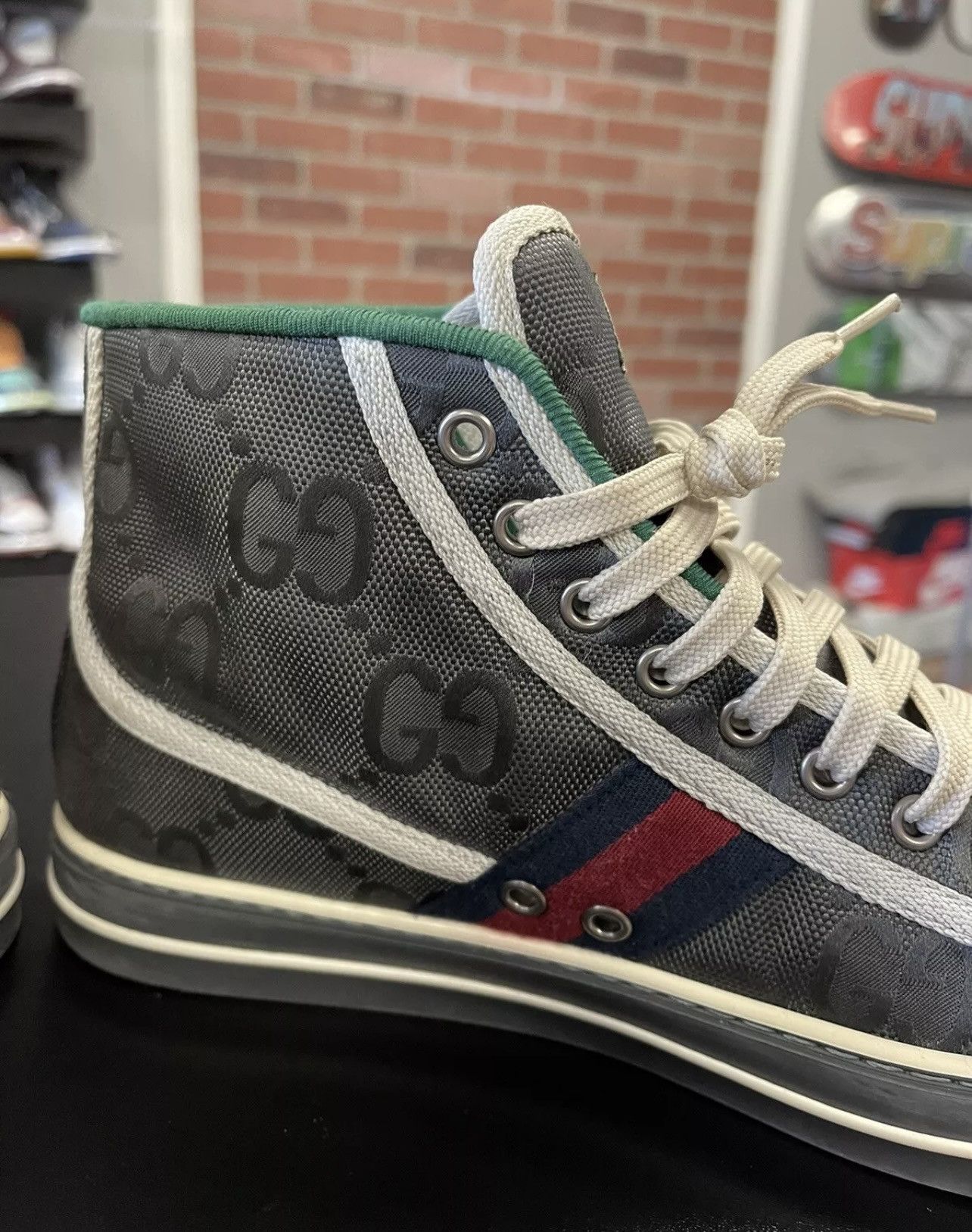 Gucci Size 7G/7.5US - Gucci 1977 Off The Grid Hightop Grey Size US 7.5 / EU 40-41 - 7 Thumbnail