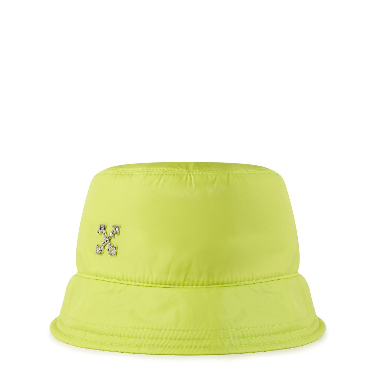 Off-White o1g2r1mq0125 Size: OS / Bucket Hat / Cap in Acid Green Size ONE SIZE - 3 Thumbnail