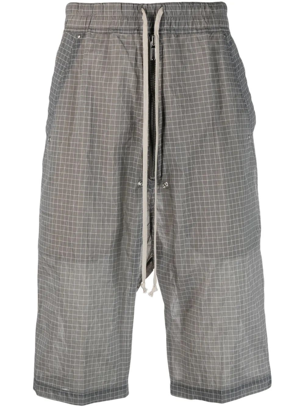 Rick Owens o1y0325 Short in Grey/White Size US 34 / EU 50 - 1 Thumbnail