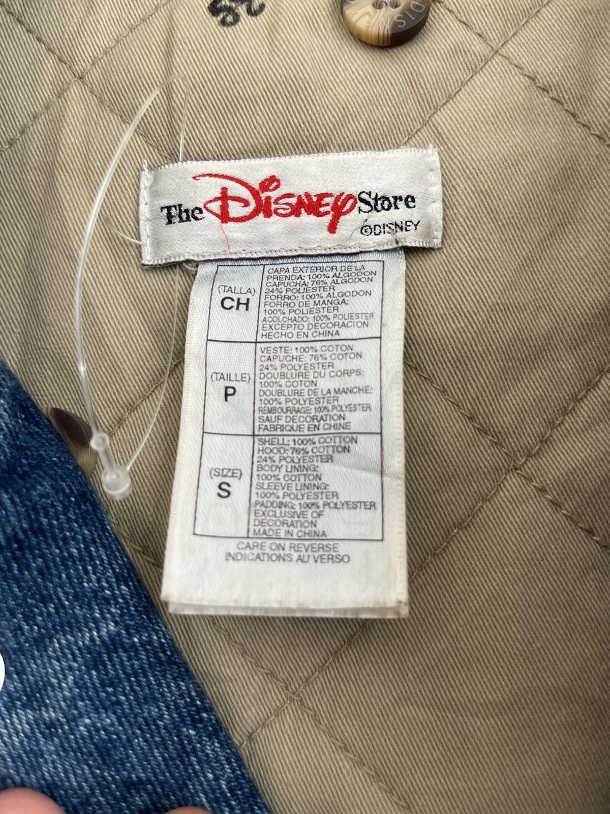 Disney Vintage Disney Store Tigger Denim Varsity Jacket Size US S / EU 44-46 / 1 - 9 Thumbnail