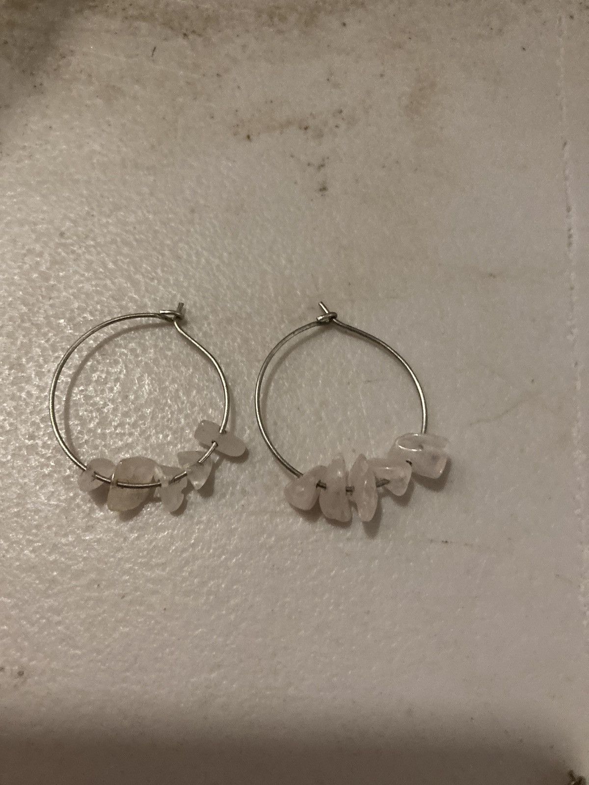 Other Semiprecious beaded chip earrings 12 dollars each Size ONE SIZE - 4 Thumbnail
