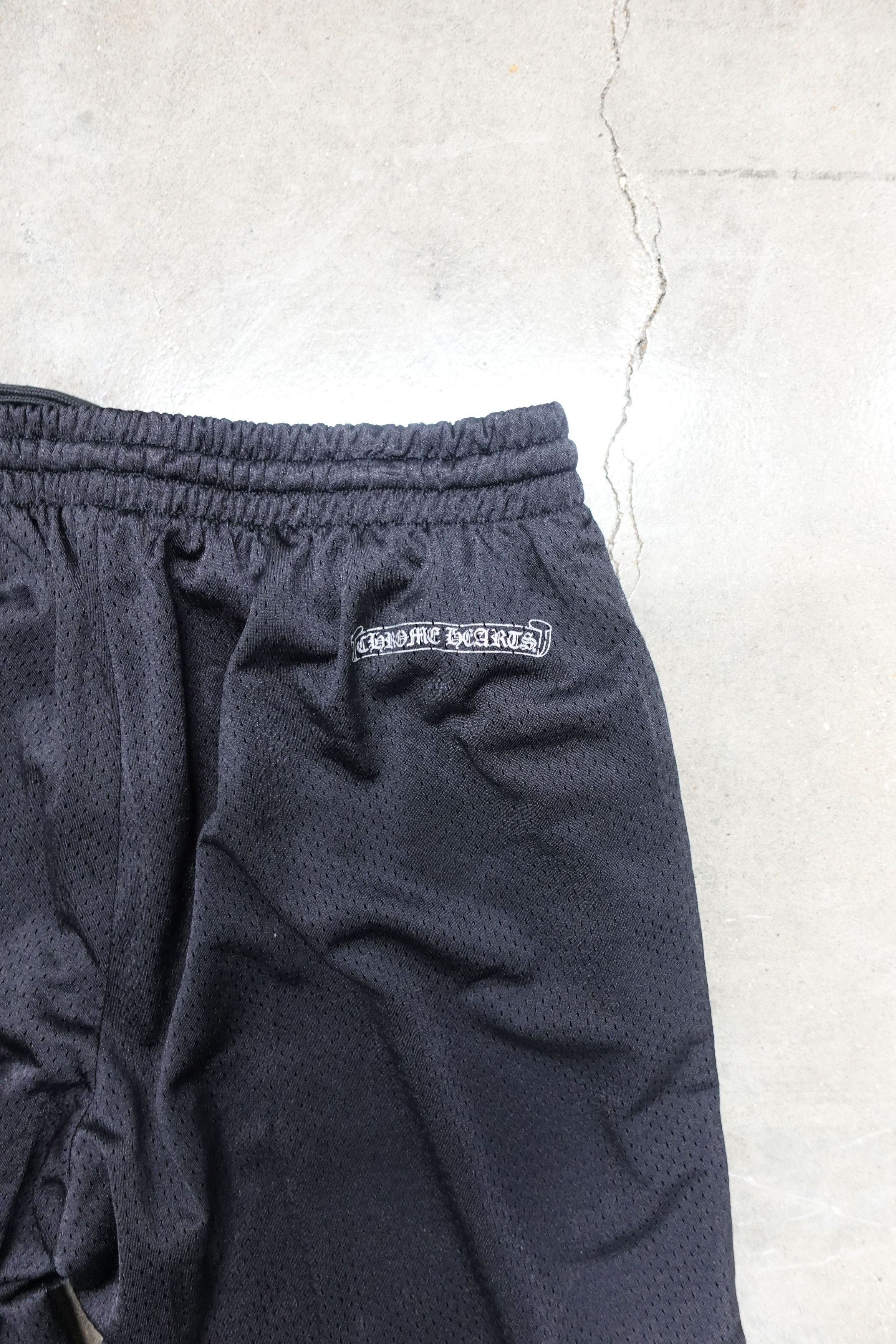 Chrome Hearts CHROME HEARTS MESH JERSEY SHORTS BLACK Size US 36 / EU 52 - 4 Thumbnail