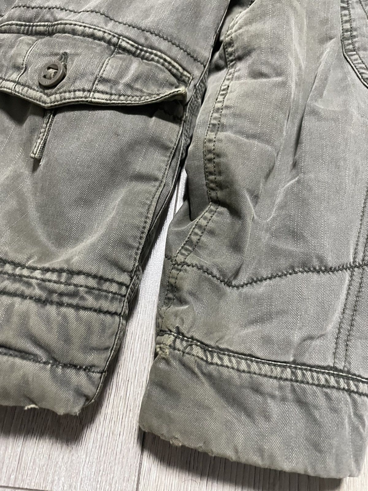 Alpha Industries × Vintage Vintage 90s Alpha Industries Sherpa Lined Field Jacket USA Size US XL / EU 56 / 4 - 12 Thumbnail