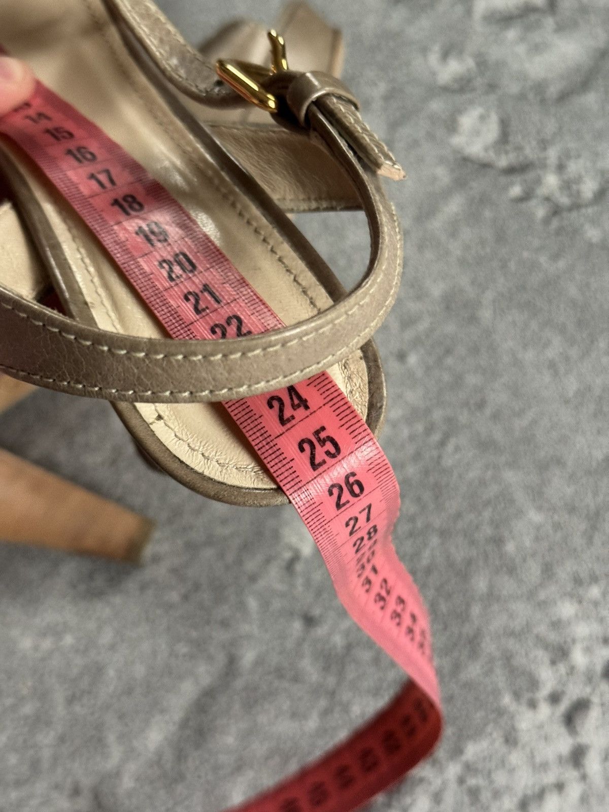Prada Prada 38size sandals high heels shoes luxury old money 00s Size US 8 / IT 38 - 21 Thumbnail