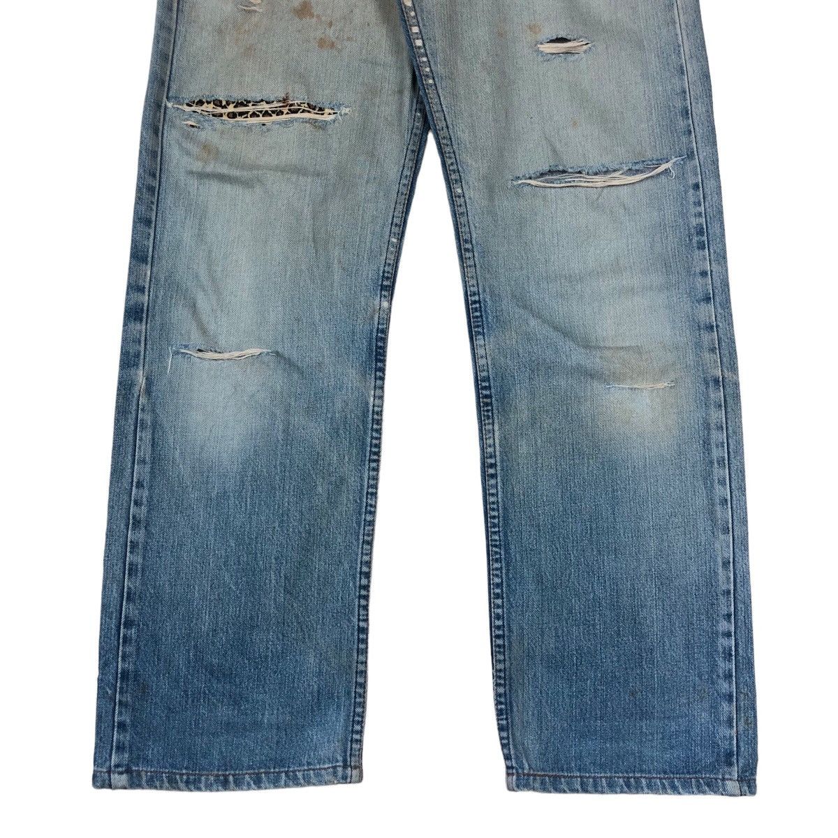 Levi's Vintage Levi’s Distressed Denim Jeans Size US 29 - 6 Thumbnail