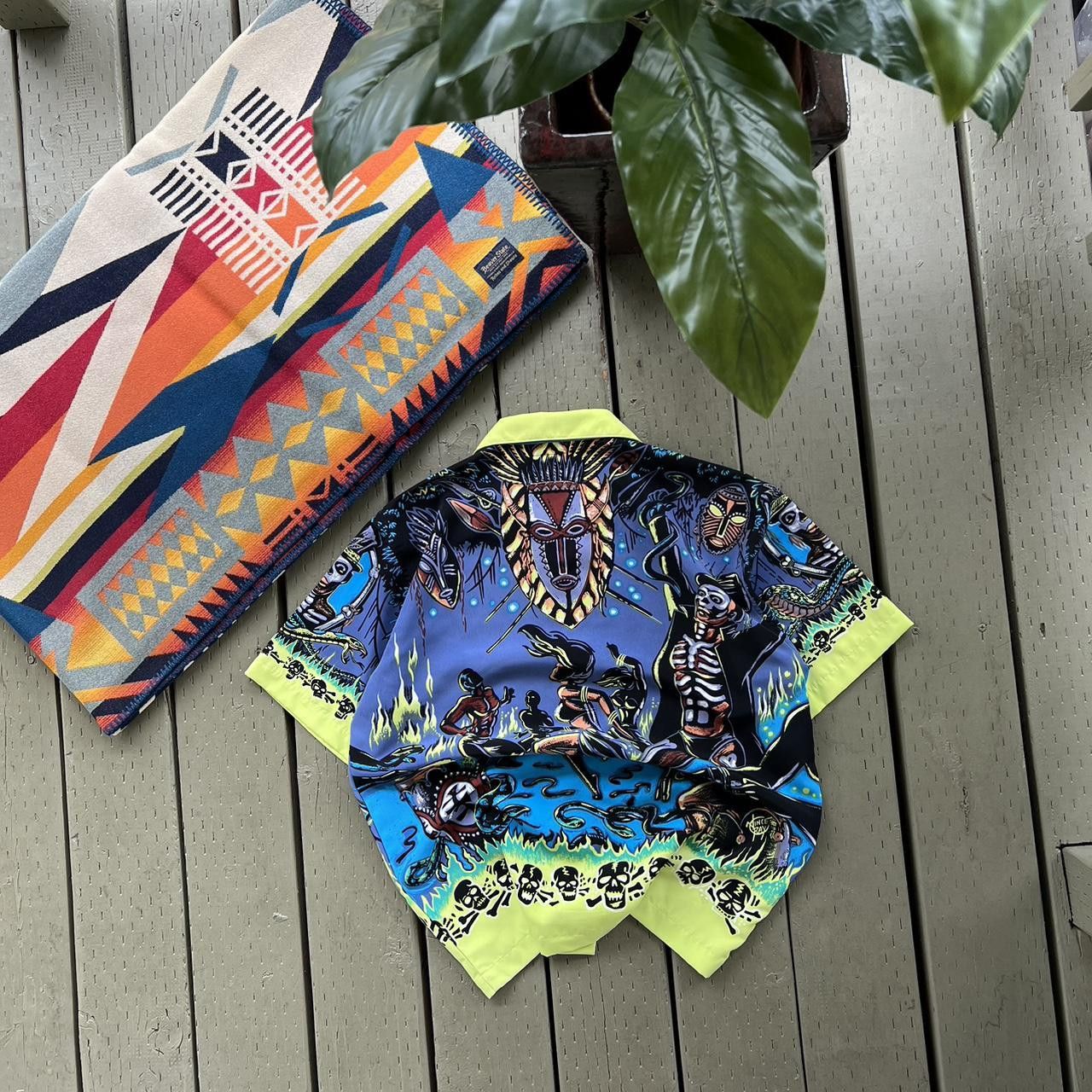Vintage LA ROCKA BC ETHIC VINTAGE BLACK MAGIC VOODOO TIKI VINCE RAY Size US S / EU 44-46 / 1 - 5 Thumbnail