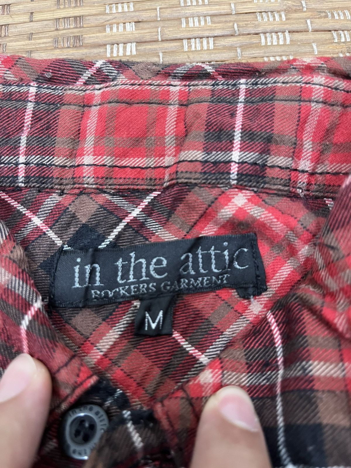 In The Attic In The Attic Flannel Shirt Size US M / EU 48-50 / 2 - 5 Thumbnail