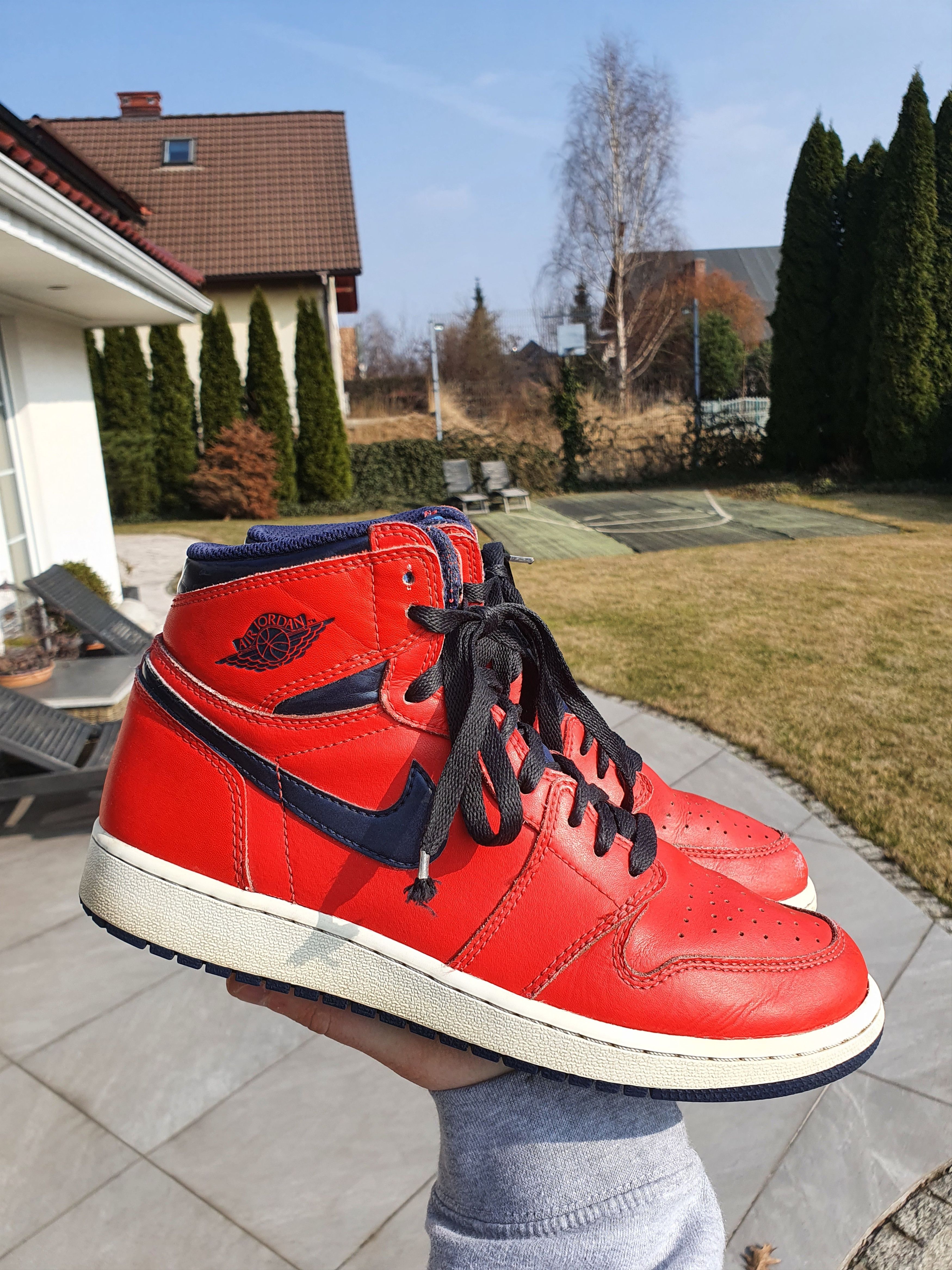 Jordan Brand × Nike 2015 Vintage Nike Air Jordan 1 Retro David Letterman (GS) Size US 7 / EU 40 - 6 Thumbnail